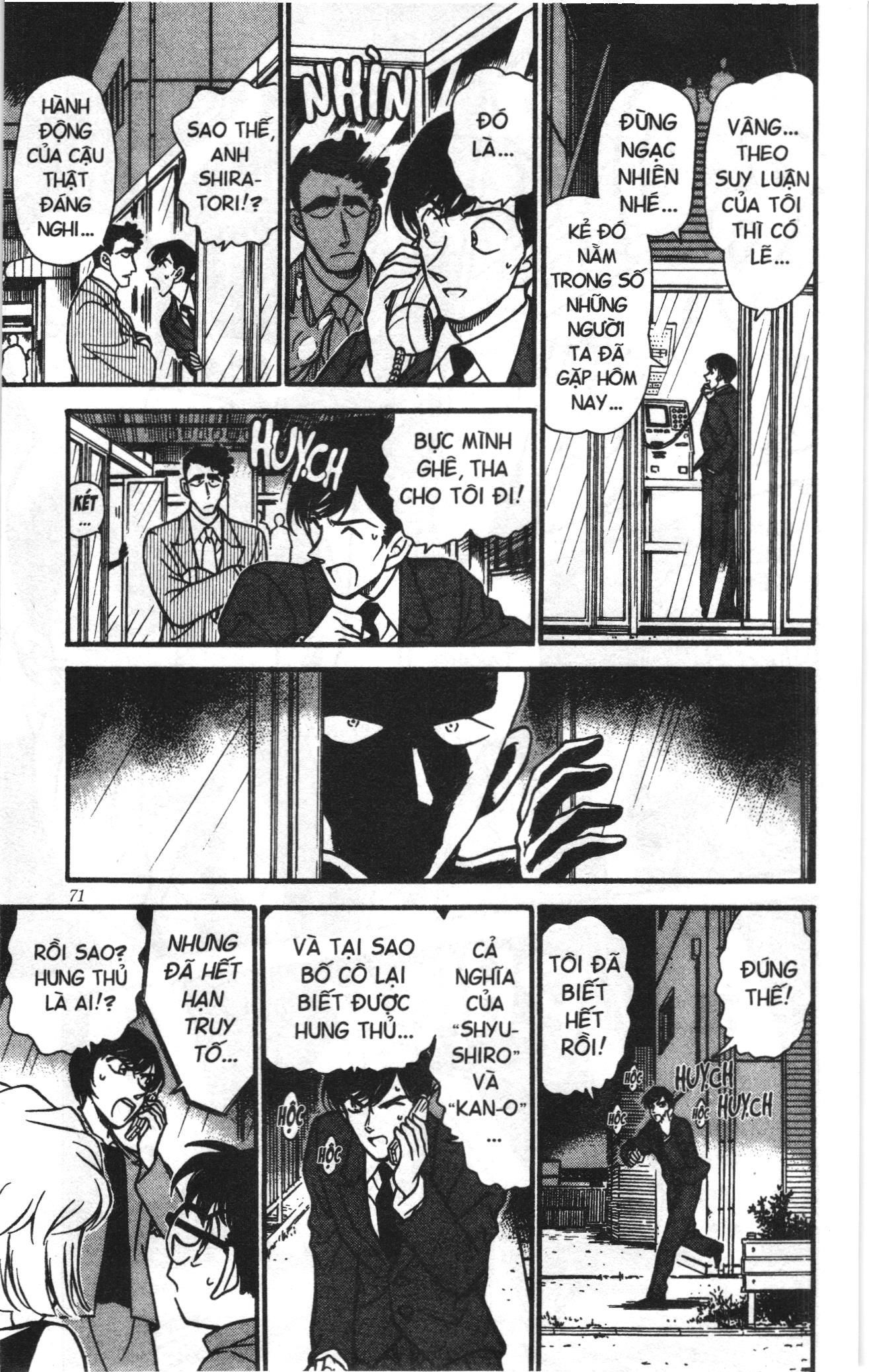 Thám tử lừng danh Conan Loạt truyện tranh: Chapter 277