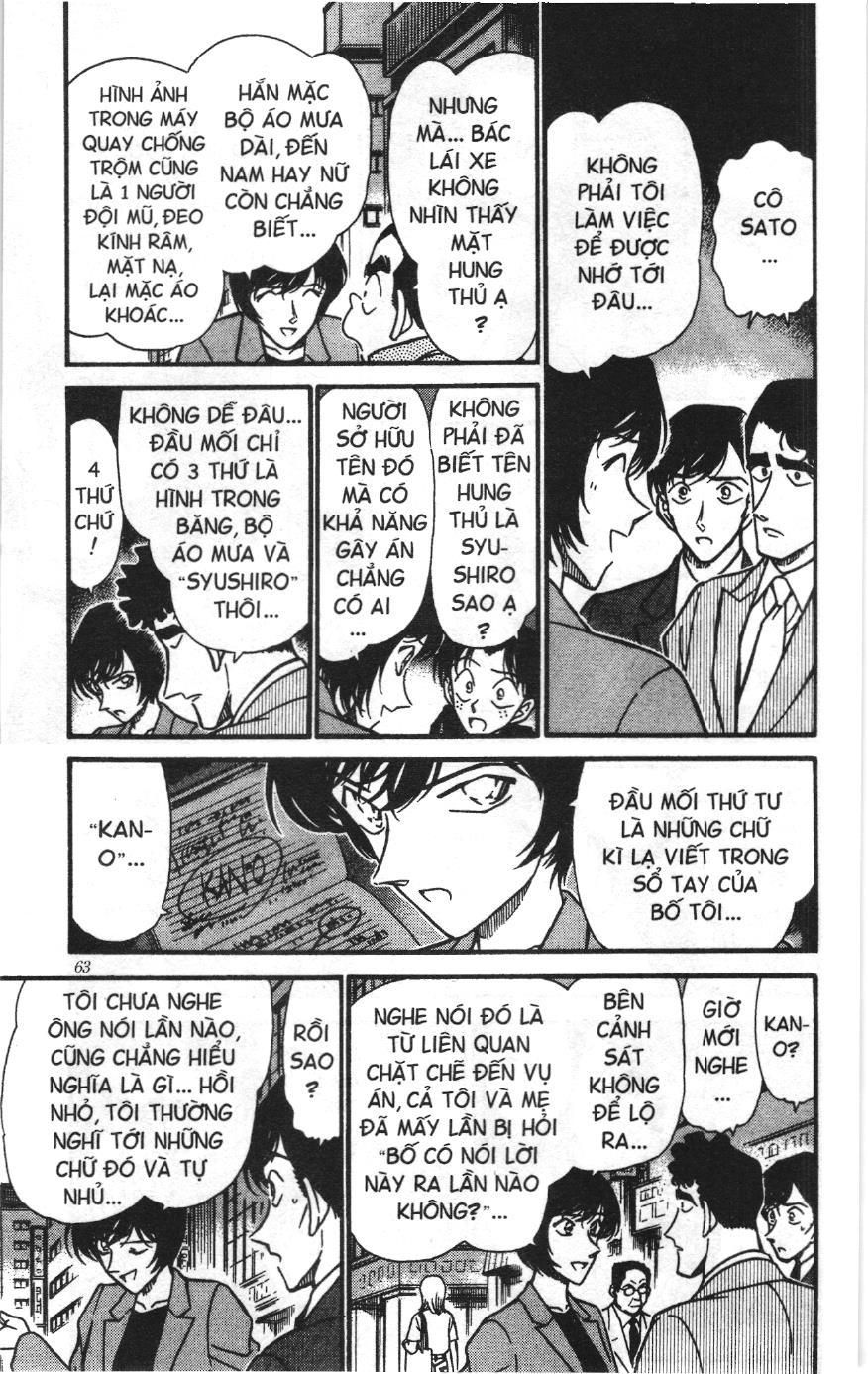 Thám tử lừng danh Conan Loạt truyện tranh: Chapter 277