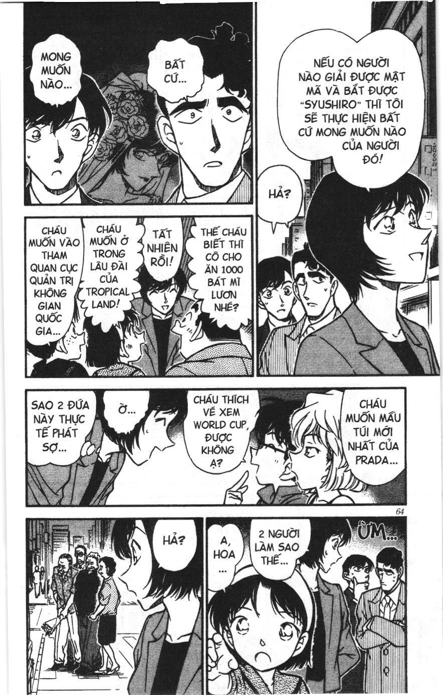 Thám tử lừng danh Conan Loạt truyện tranh: Chapter 277