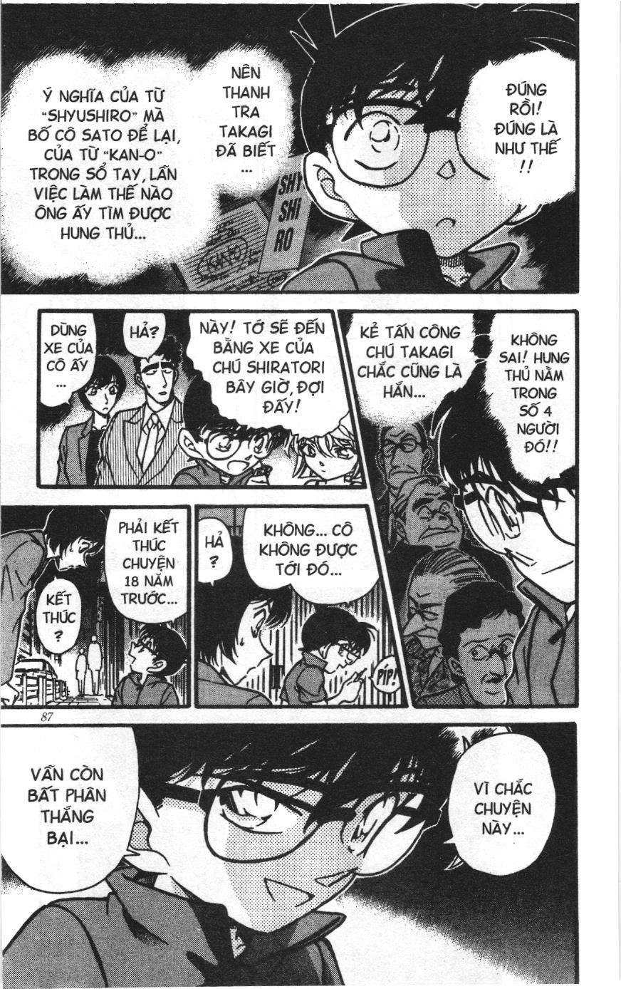 Thám tử lừng danh Conan Loạt truyện tranh: Chapter 278