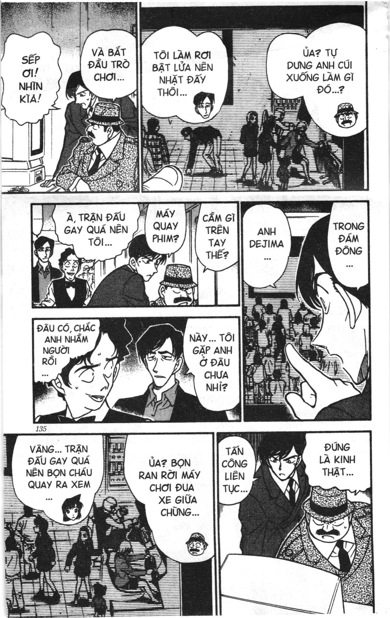 Thám tử lừng danh Conan Loạt truyện tranh: Chapter 281