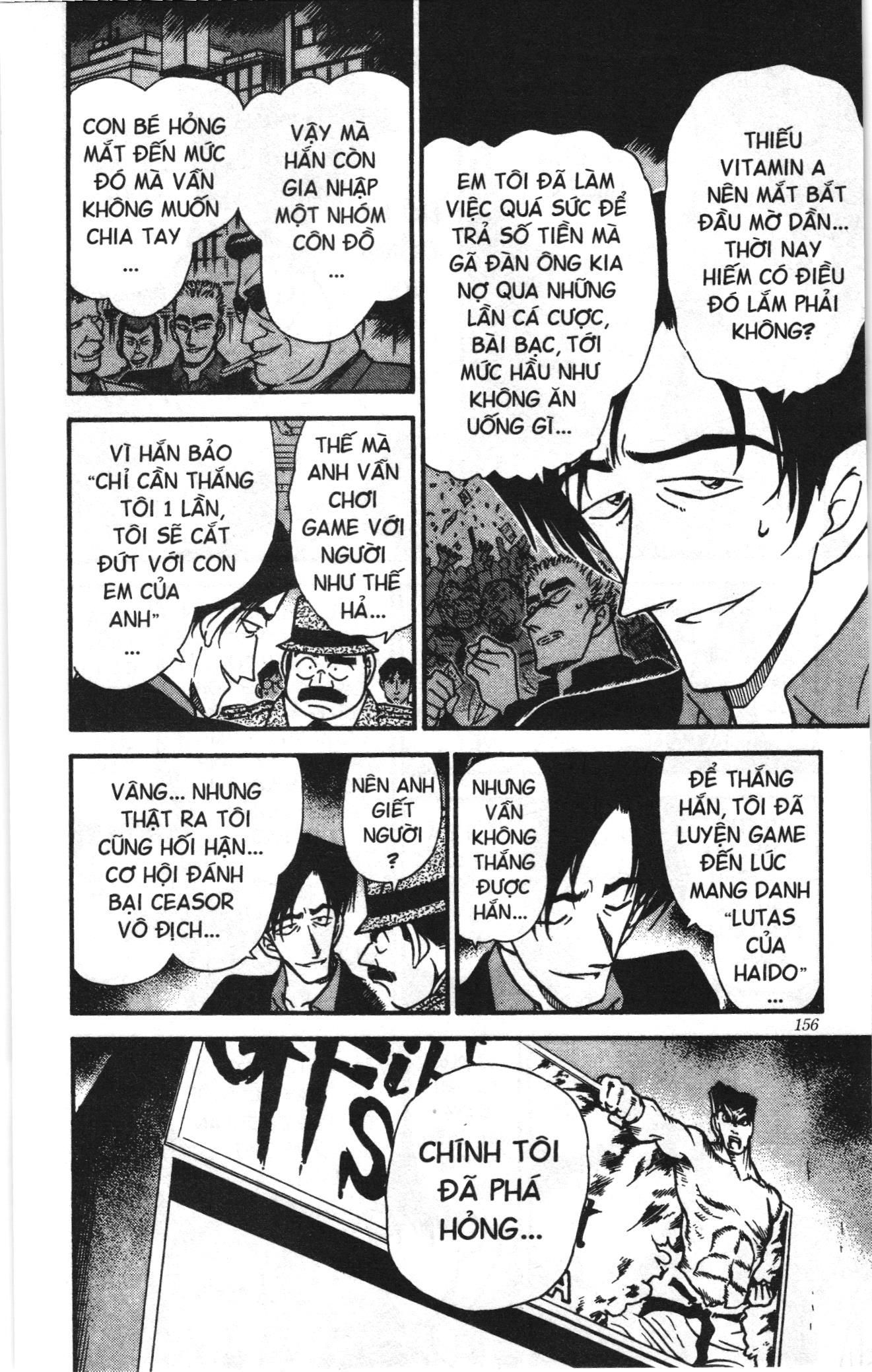 Thám tử lừng danh Conan Loạt truyện tranh: Chapter 282