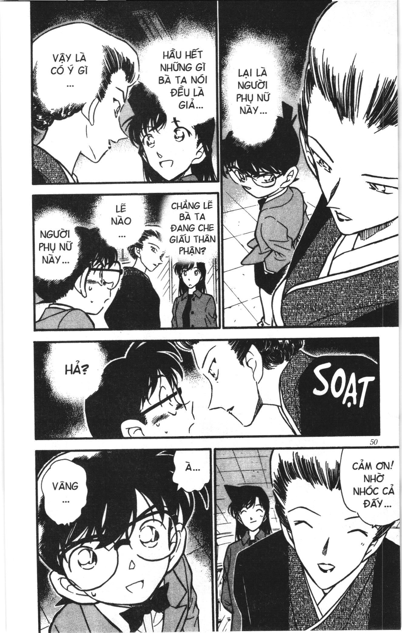 Thám tử lừng danh Conan Loạt truyện tranh: Chapter 286