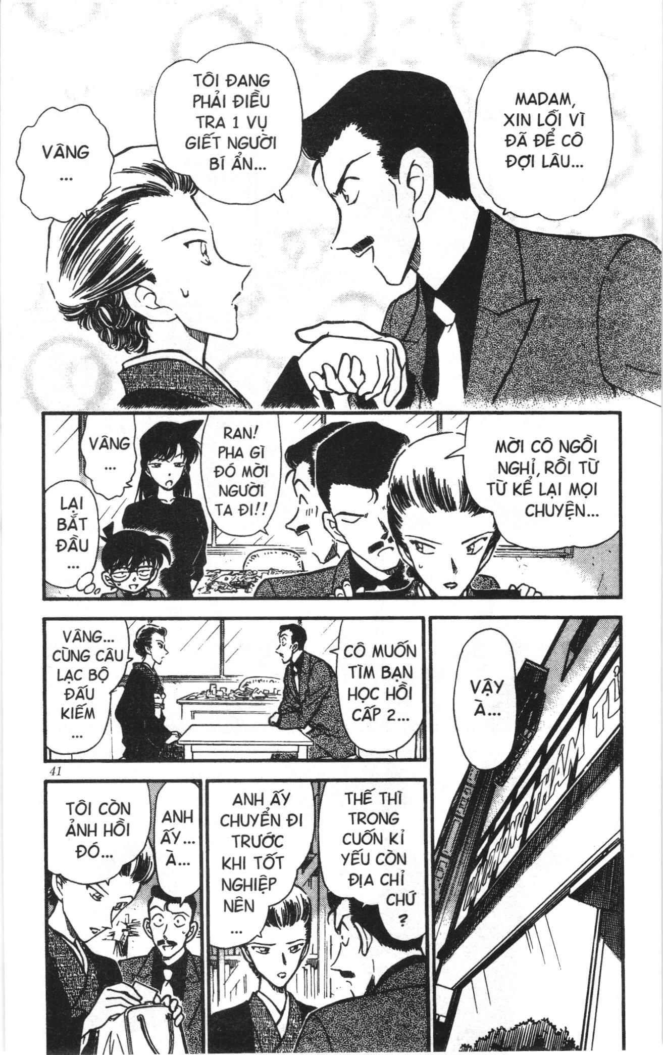 Thám tử lừng danh Conan Loạt truyện tranh: Chapter 286