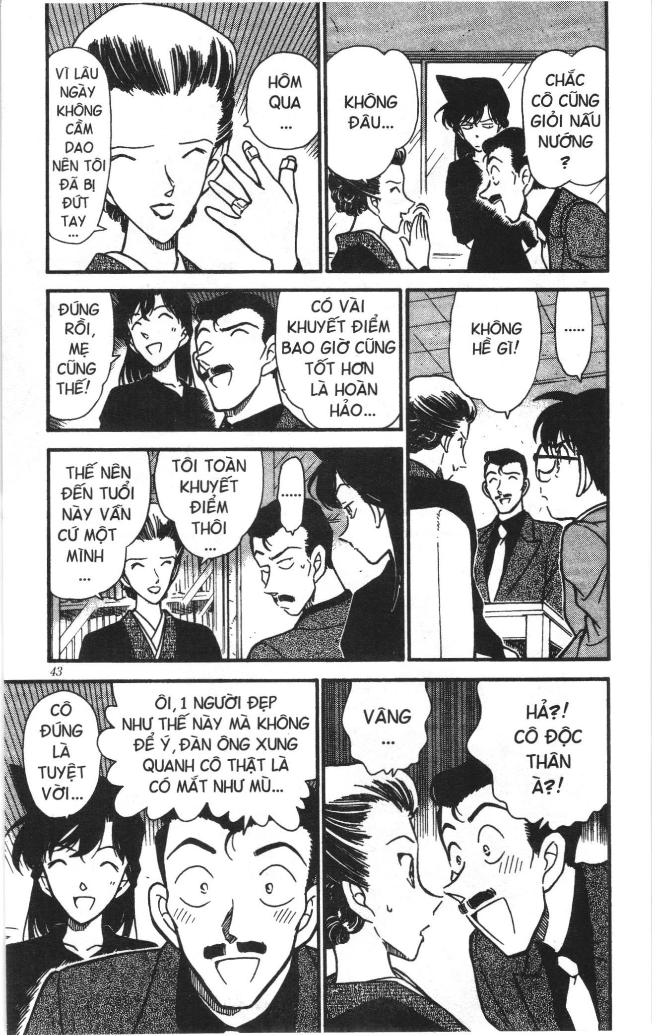 Thám tử lừng danh Conan Loạt truyện tranh: Chapter 286