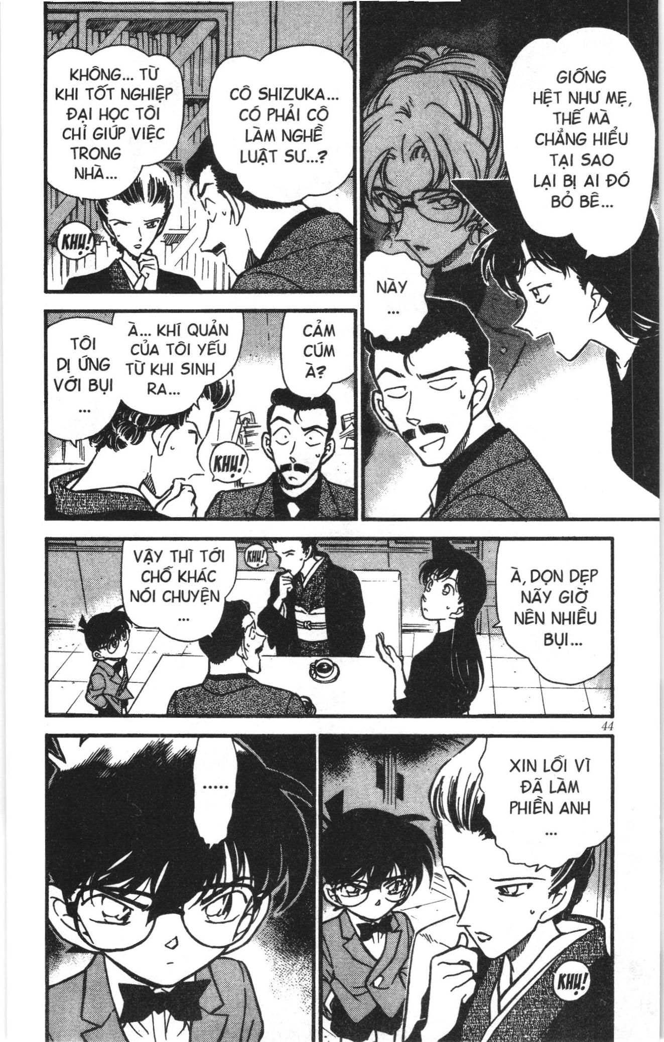 Thám tử lừng danh Conan Loạt truyện tranh: Chapter 286