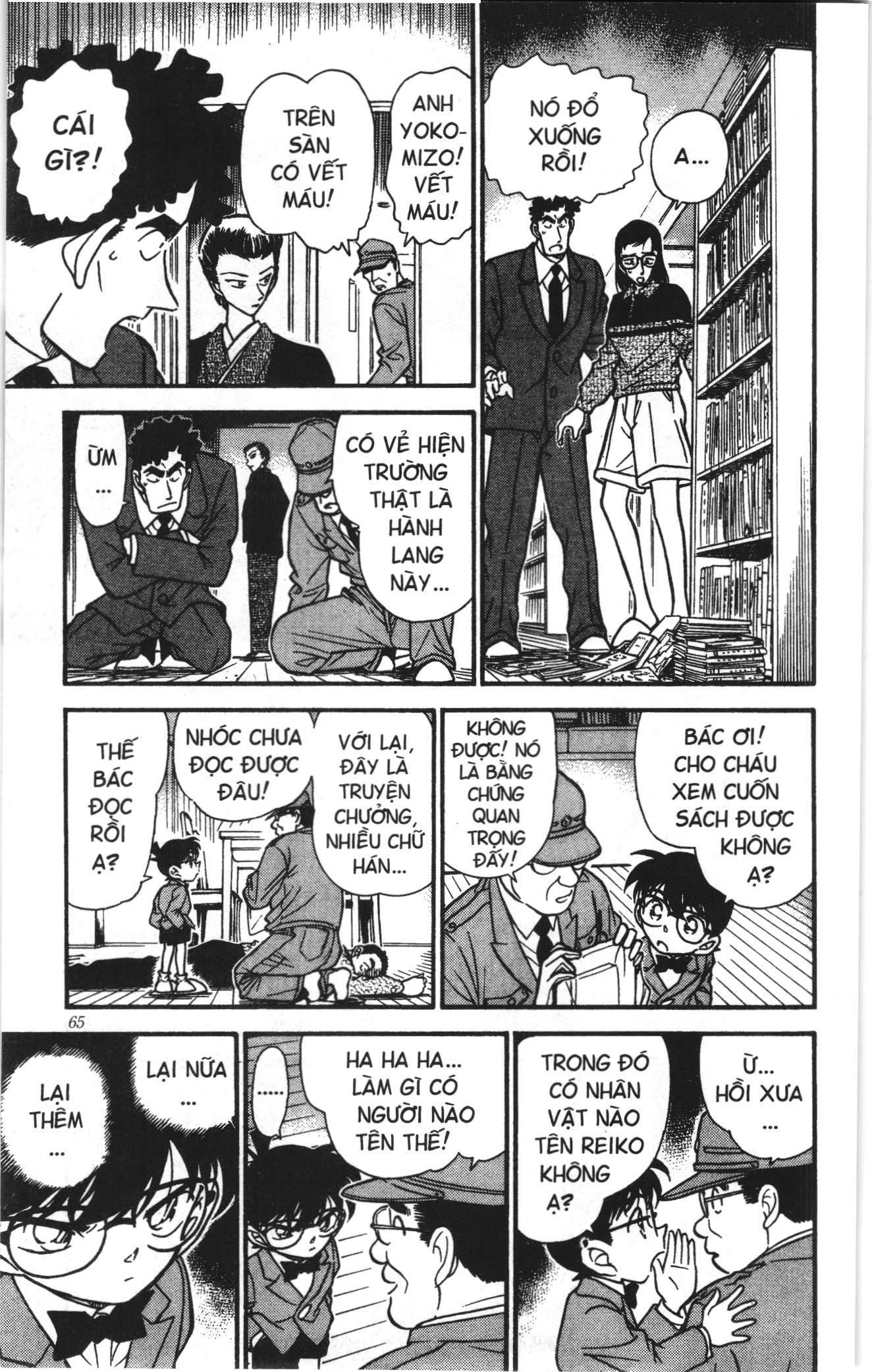 Thám tử lừng danh Conan Loạt truyện tranh: Chapter 287