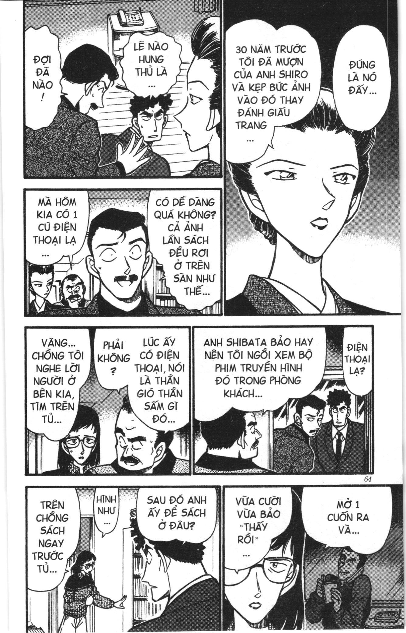Thám tử lừng danh Conan Loạt truyện tranh: Chapter 287