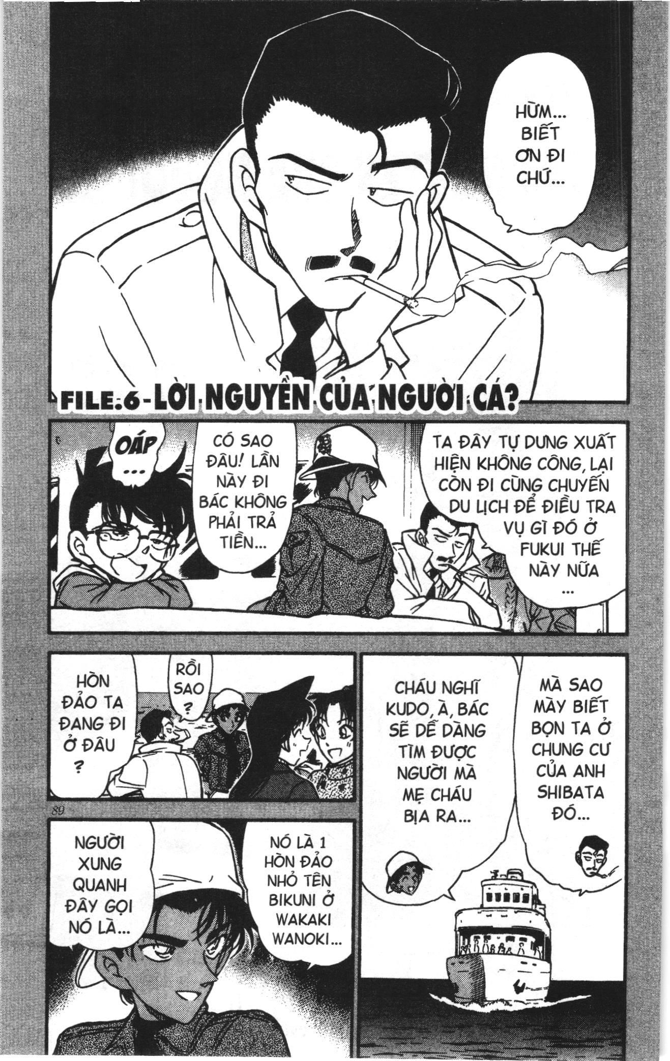 Thám tử lừng danh Conan Loạt truyện tranh: Chapter 288