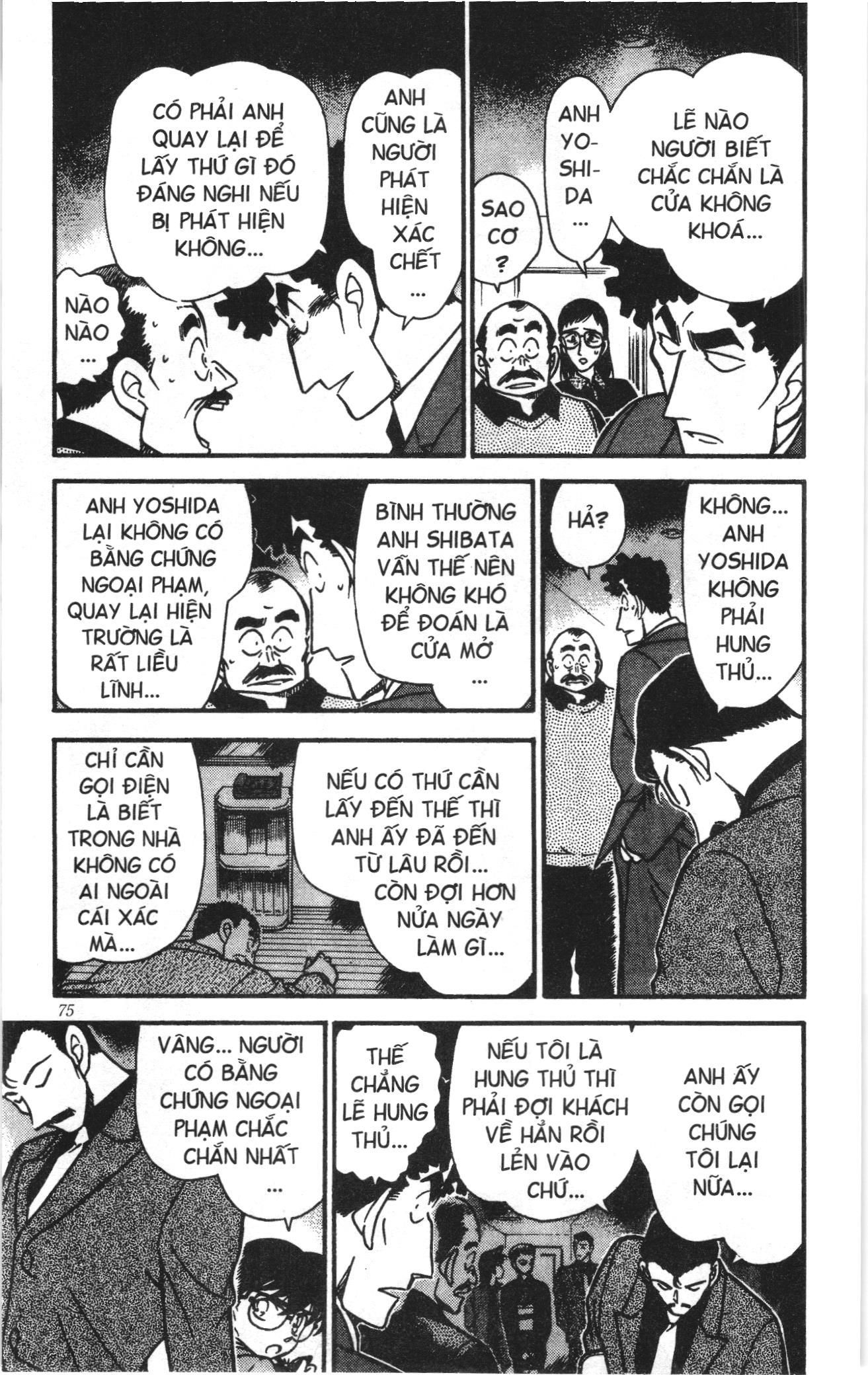 Thám tử lừng danh Conan Loạt truyện tranh: Chapter 288