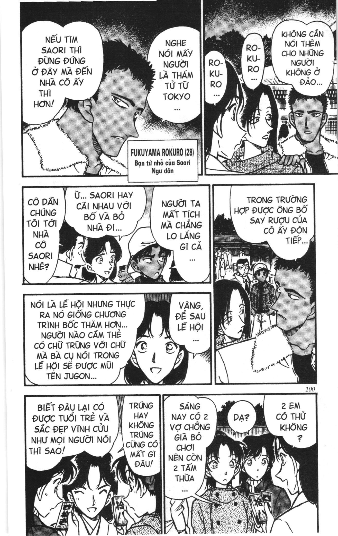 Thám tử lừng danh Conan Loạt truyện tranh: Chapter 289