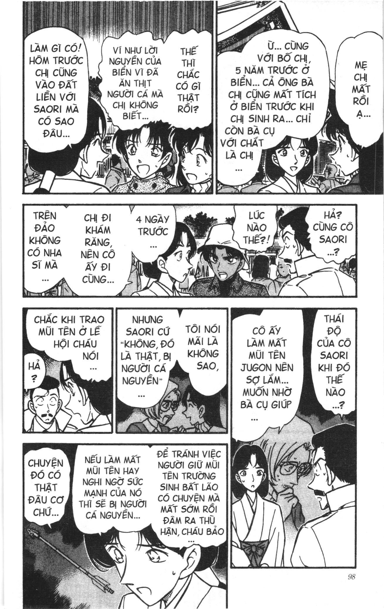 Thám tử lừng danh Conan Loạt truyện tranh: Chapter 289