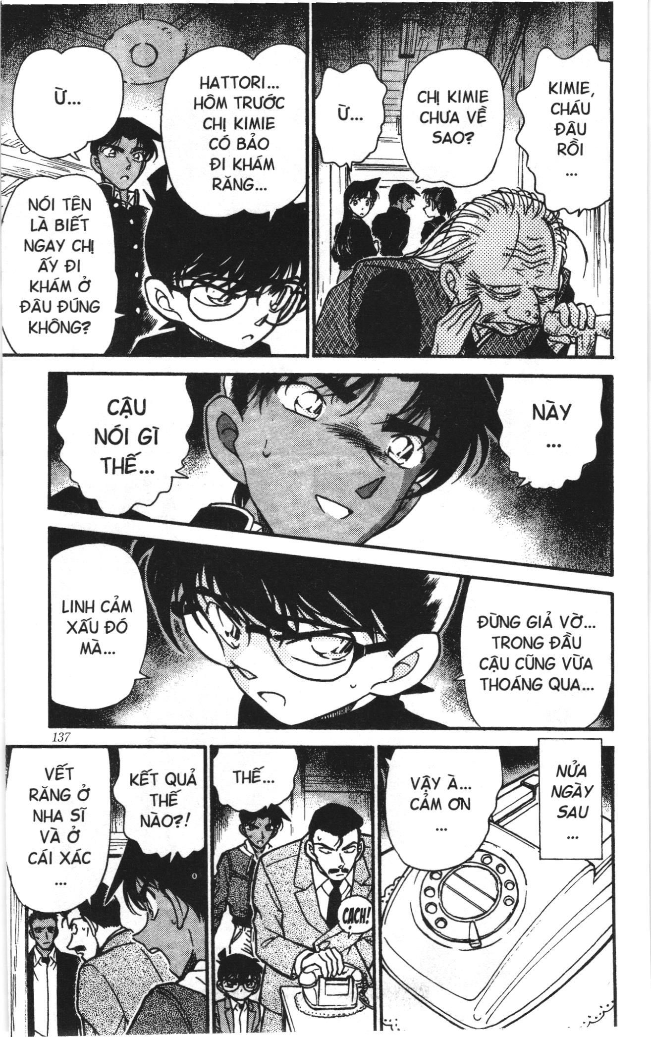 Thám tử lừng danh Conan Loạt truyện tranh: Chapter 291