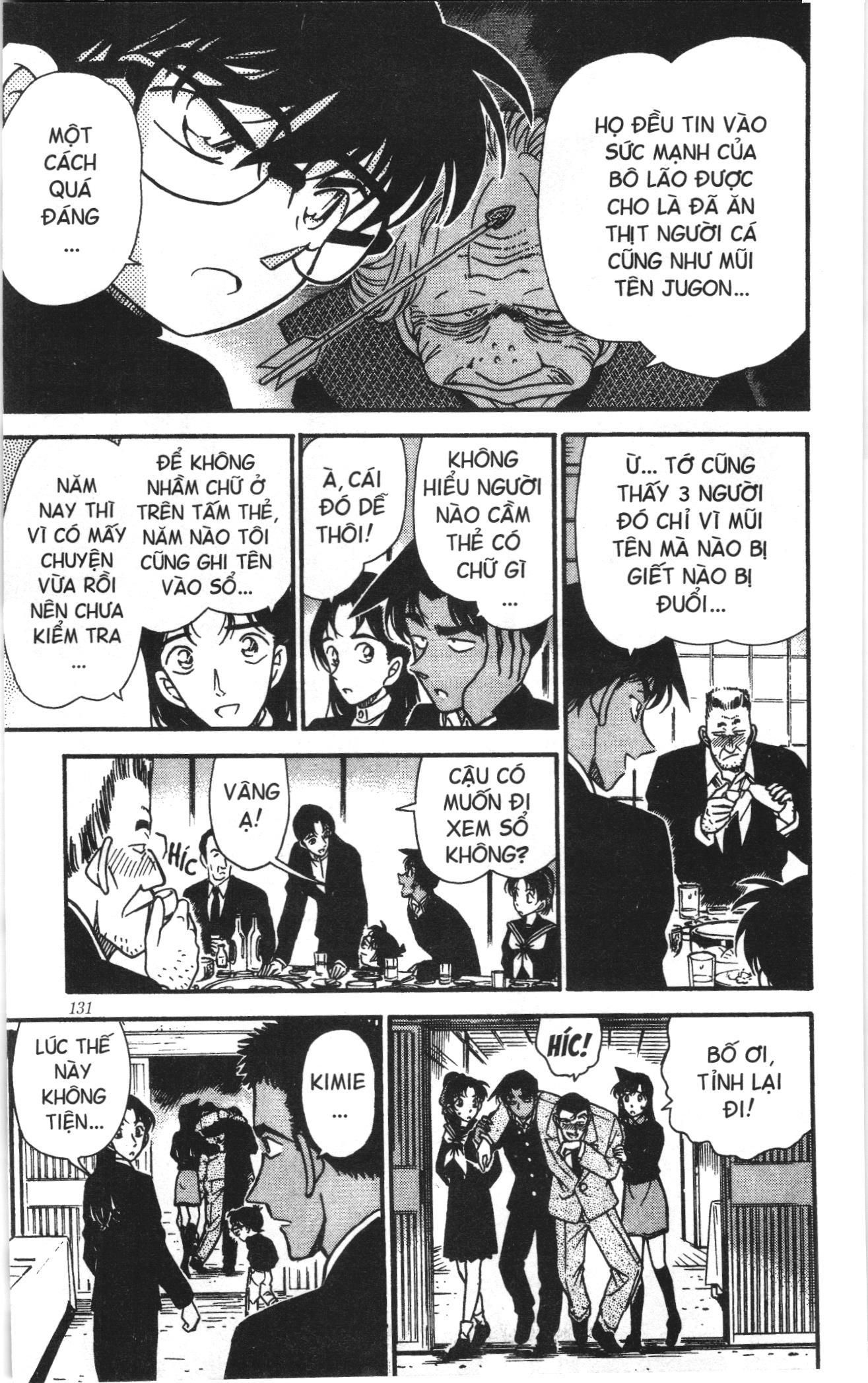 Thám tử lừng danh Conan Loạt truyện tranh: Chapter 291