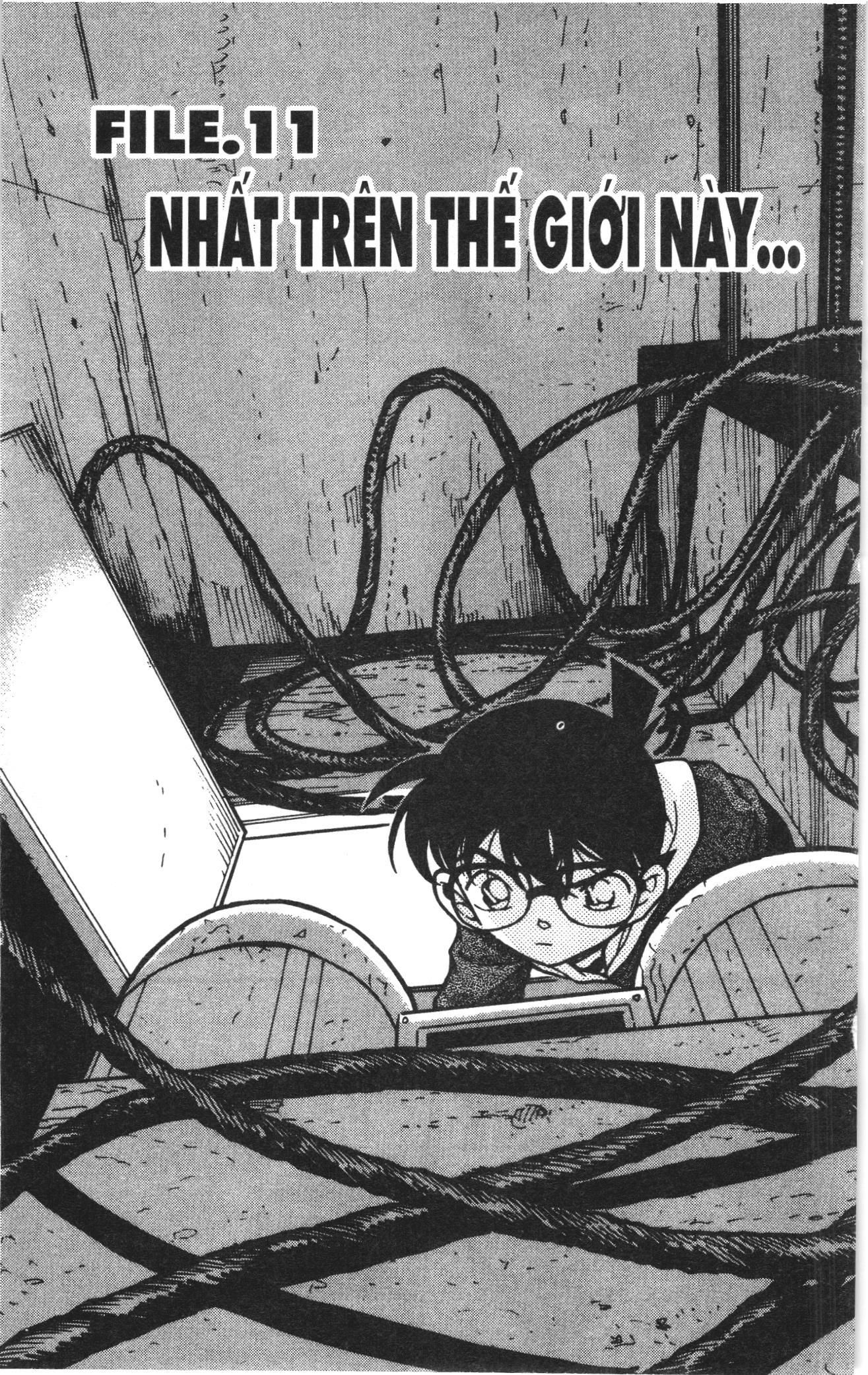 Thám tử lừng danh Conan Loạt truyện tranh: Chapter 381