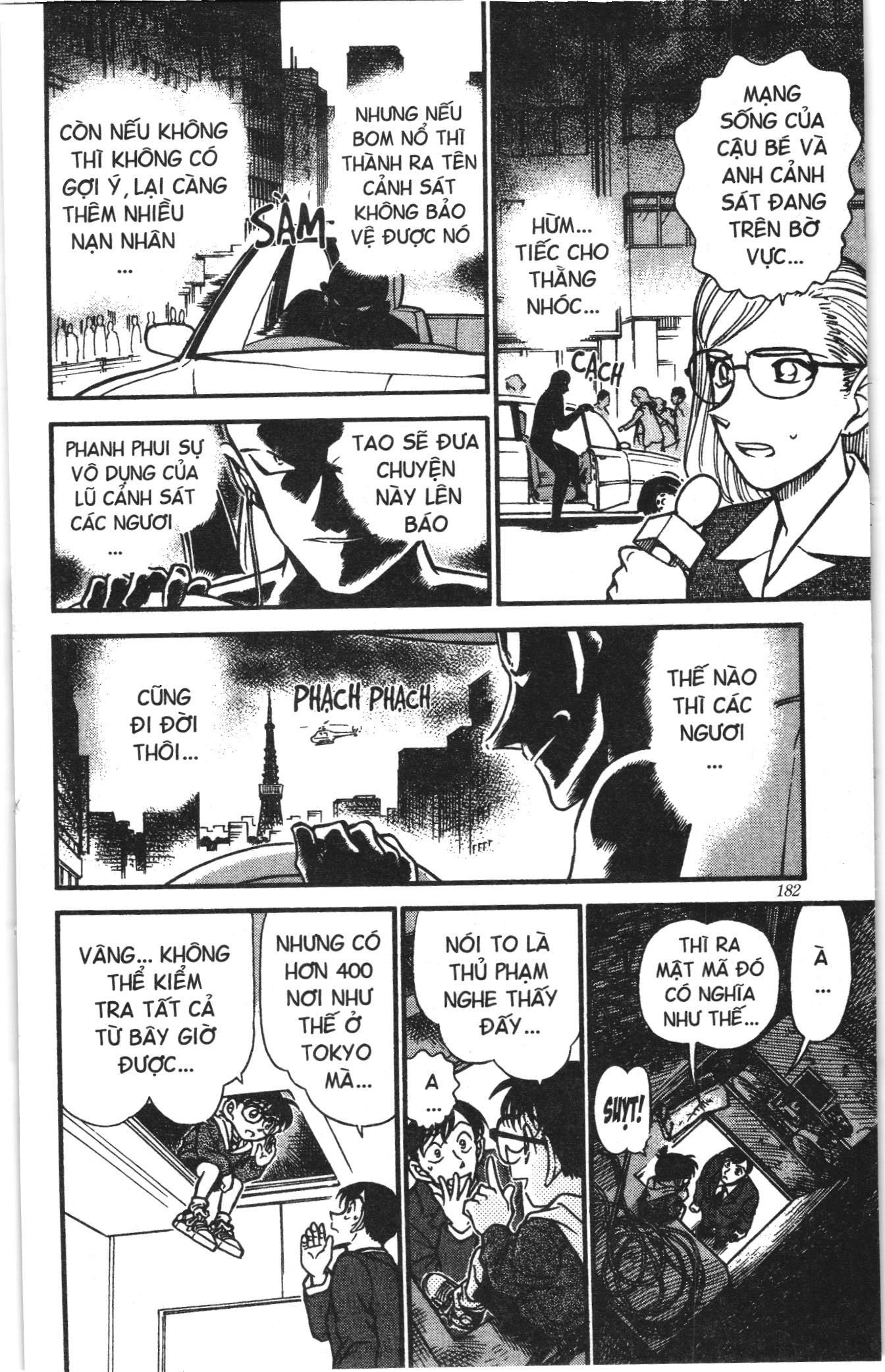 Thám tử lừng danh Conan Loạt truyện tranh: Chapter 381