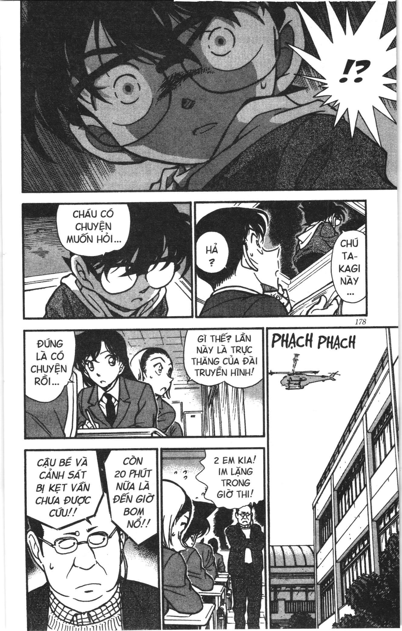 Thám tử lừng danh Conan Loạt truyện tranh: Chapter 381