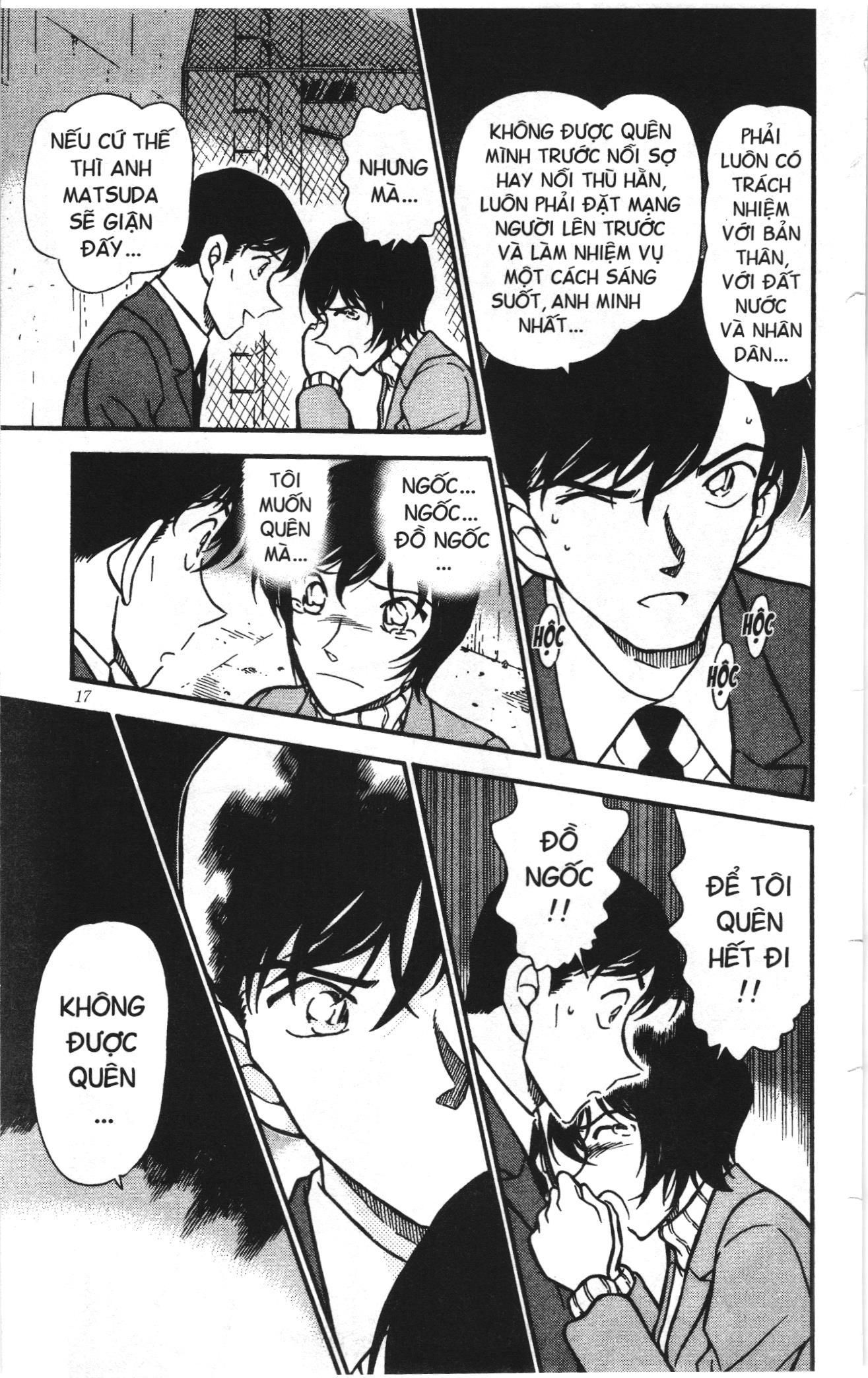 Thám tử lừng danh Conan Loạt truyện tranh: Chapter 382