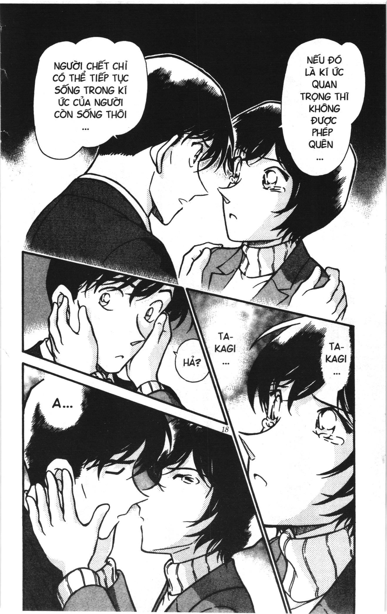 Thám tử lừng danh Conan Loạt truyện tranh: Chapter 382