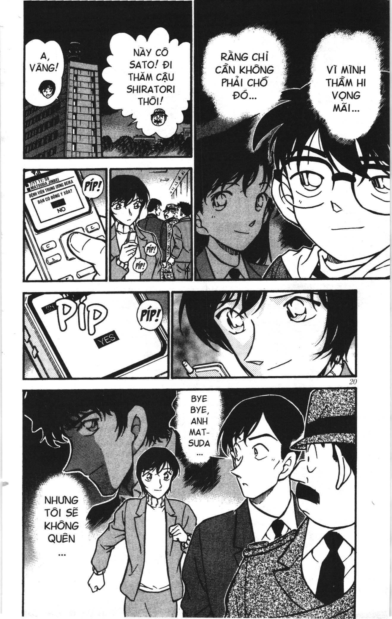 Thám tử lừng danh Conan Loạt truyện tranh: Chapter 382