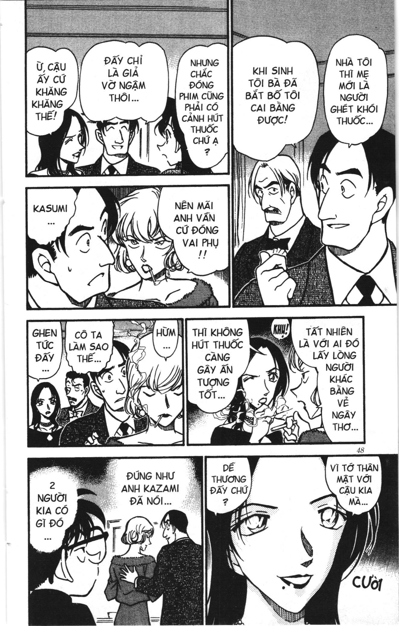 Thám tử lừng danh Conan Loạt truyện tranh: Chapter 384