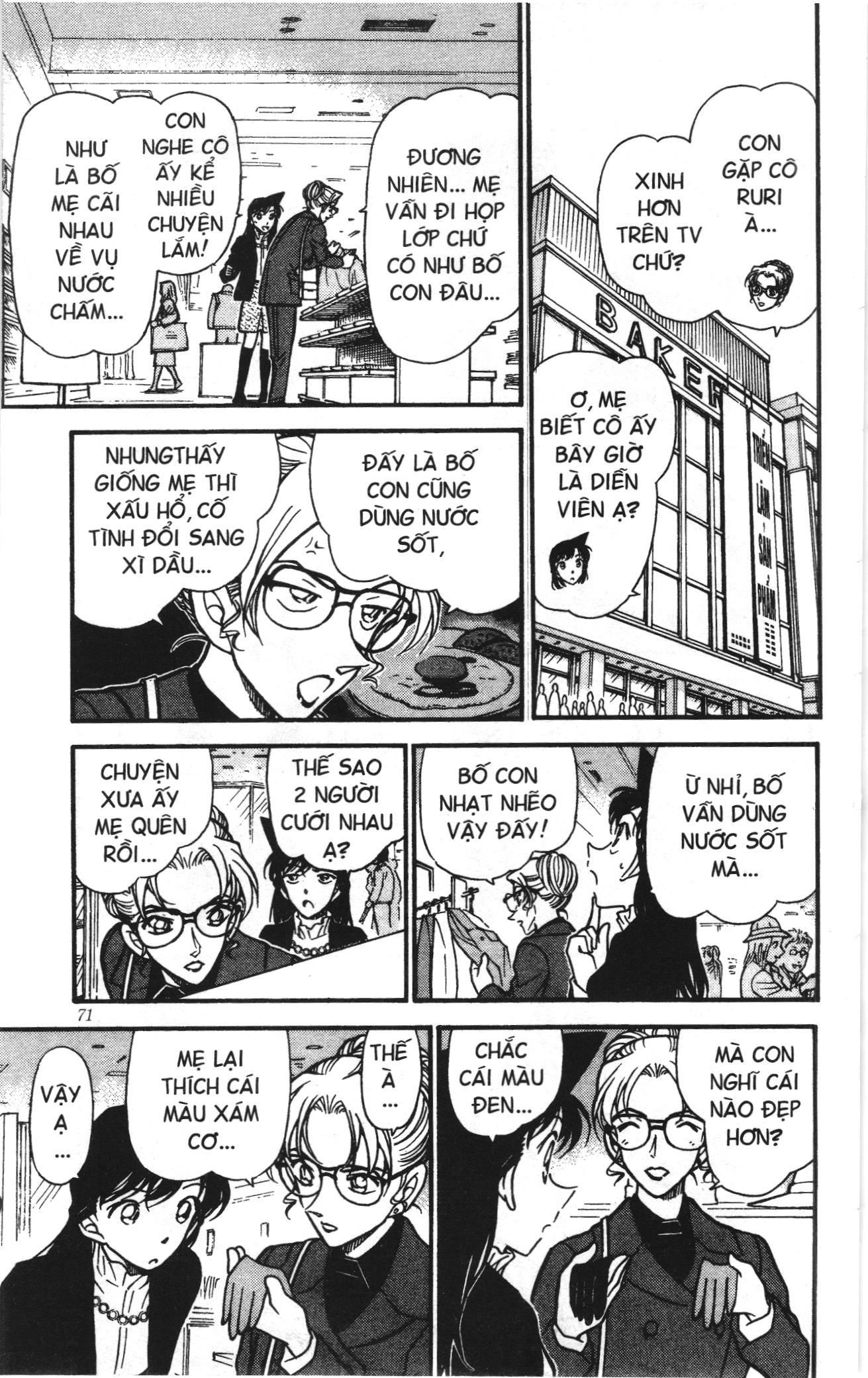 Thám tử lừng danh Conan Loạt truyện tranh: Chapter 385