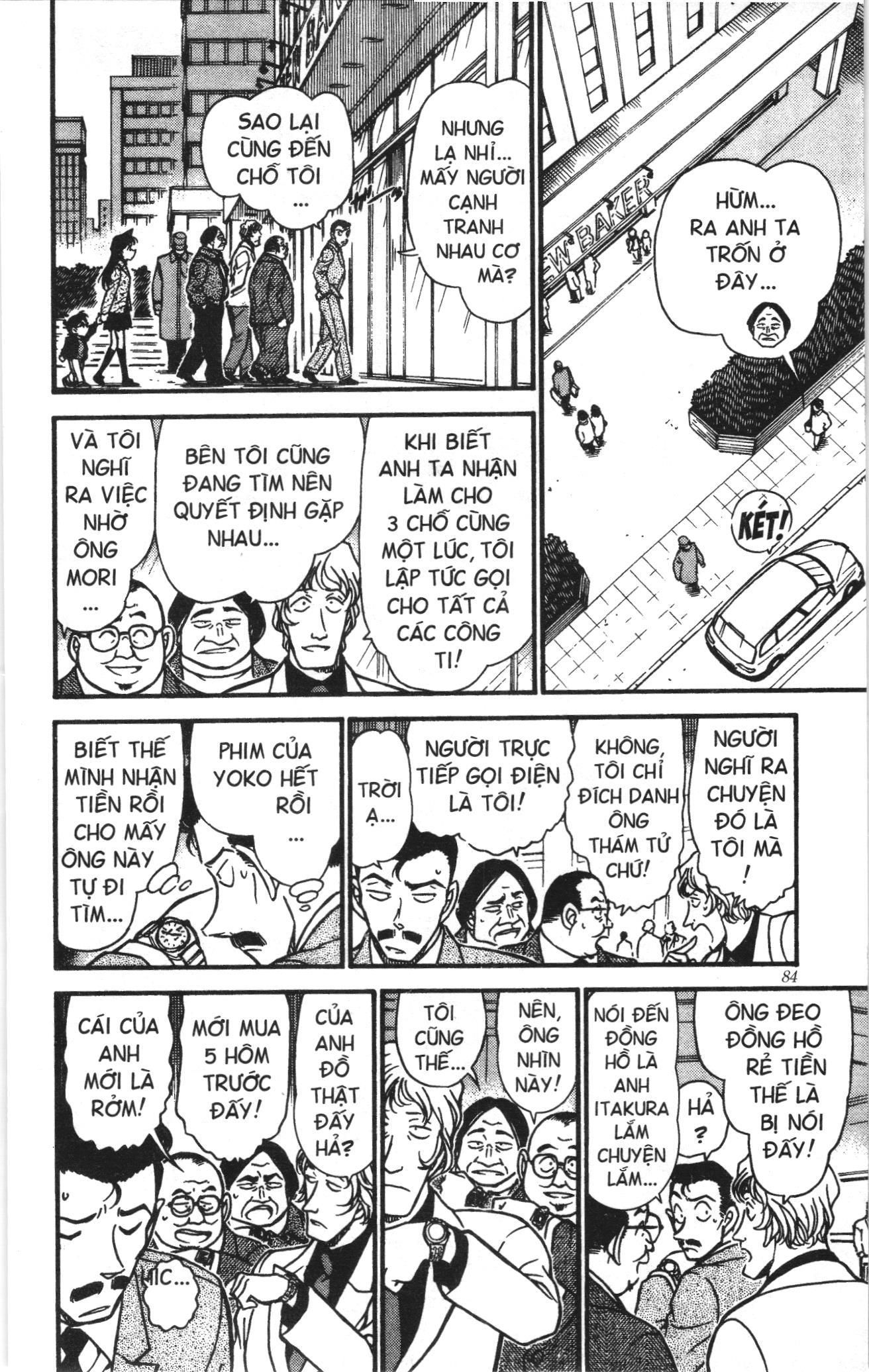 Thám tử lừng danh Conan Loạt truyện tranh: Chapter 386