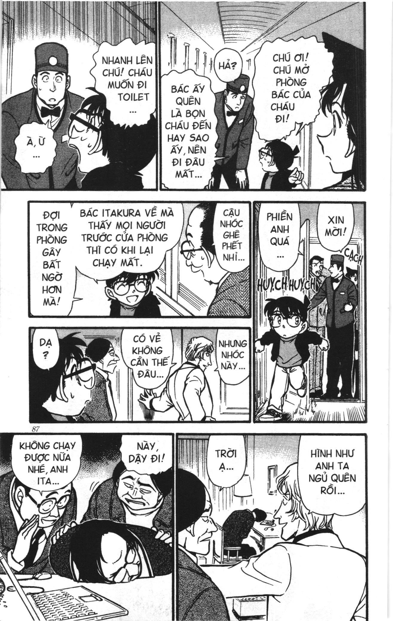 Thám tử lừng danh Conan Loạt truyện tranh: Chapter 386