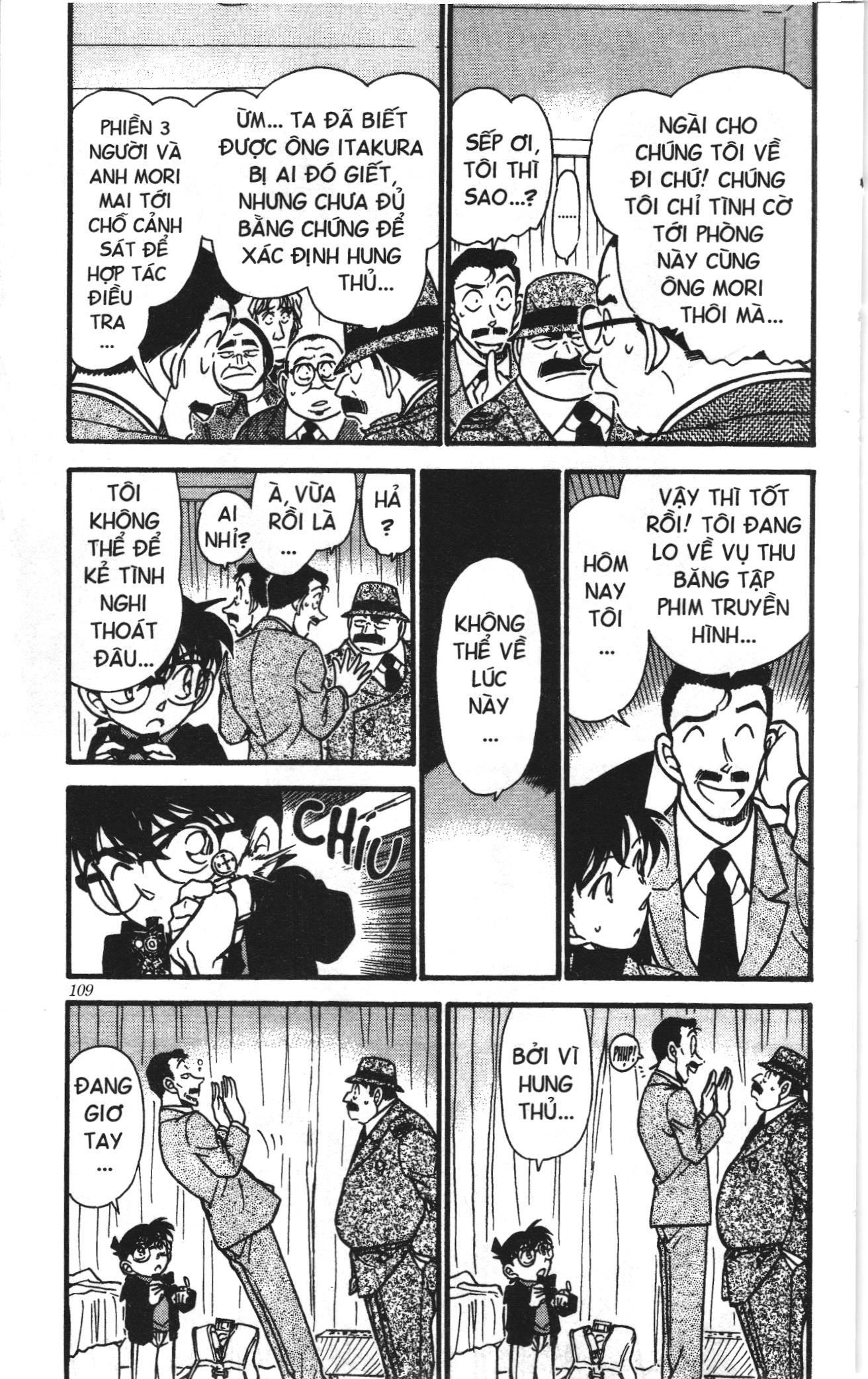 Thám tử lừng danh Conan Loạt truyện tranh: Chapter 388