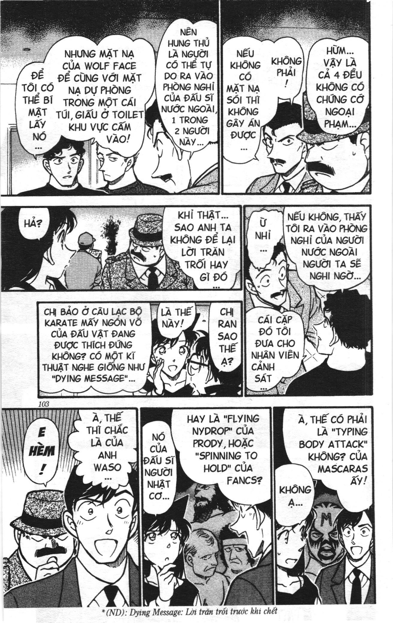 Thám tử lừng danh Conan Loạt truyện tranh: Chapter 397