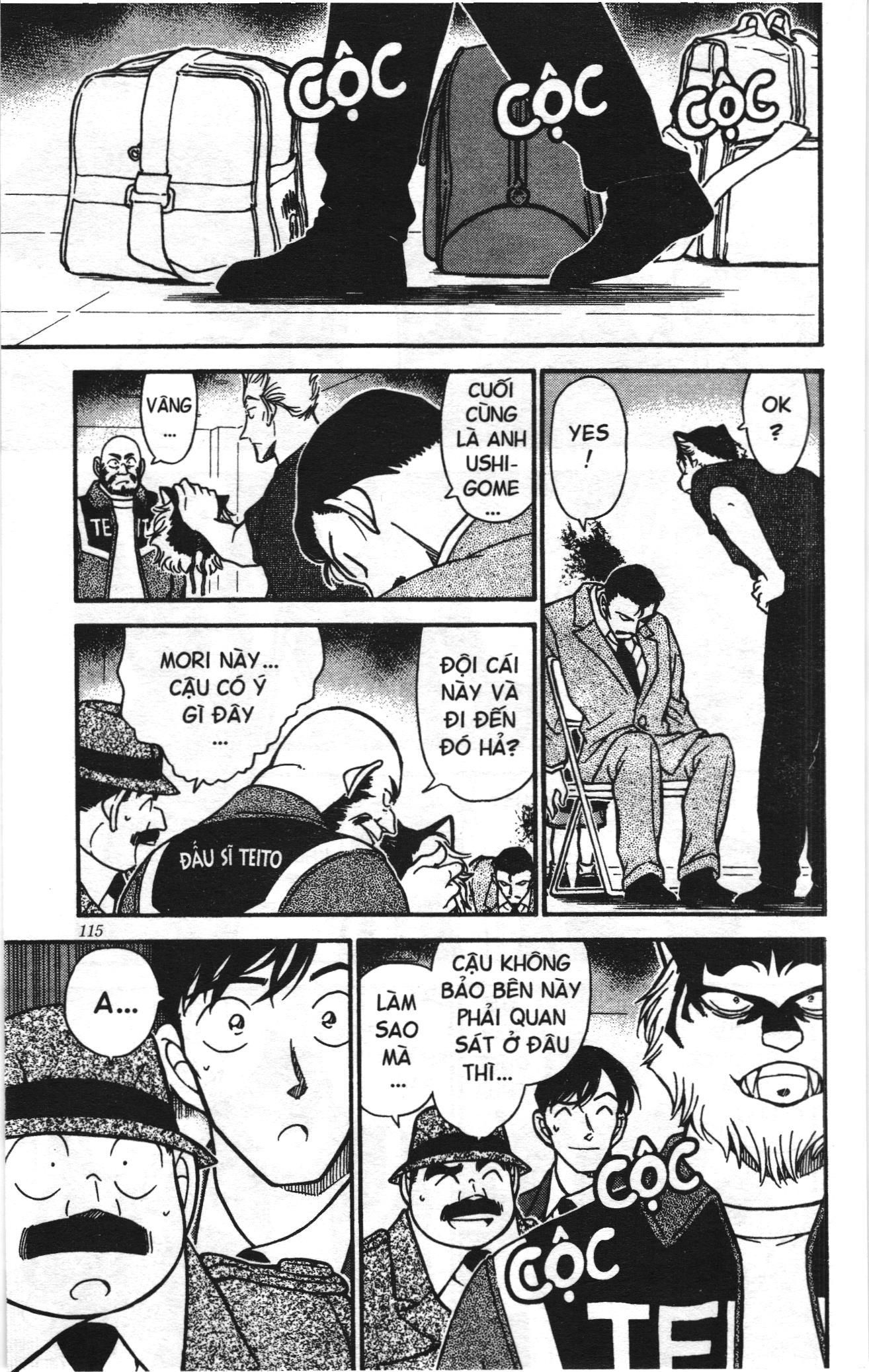 Thám tử lừng danh Conan Loạt truyện tranh: Chapter 398