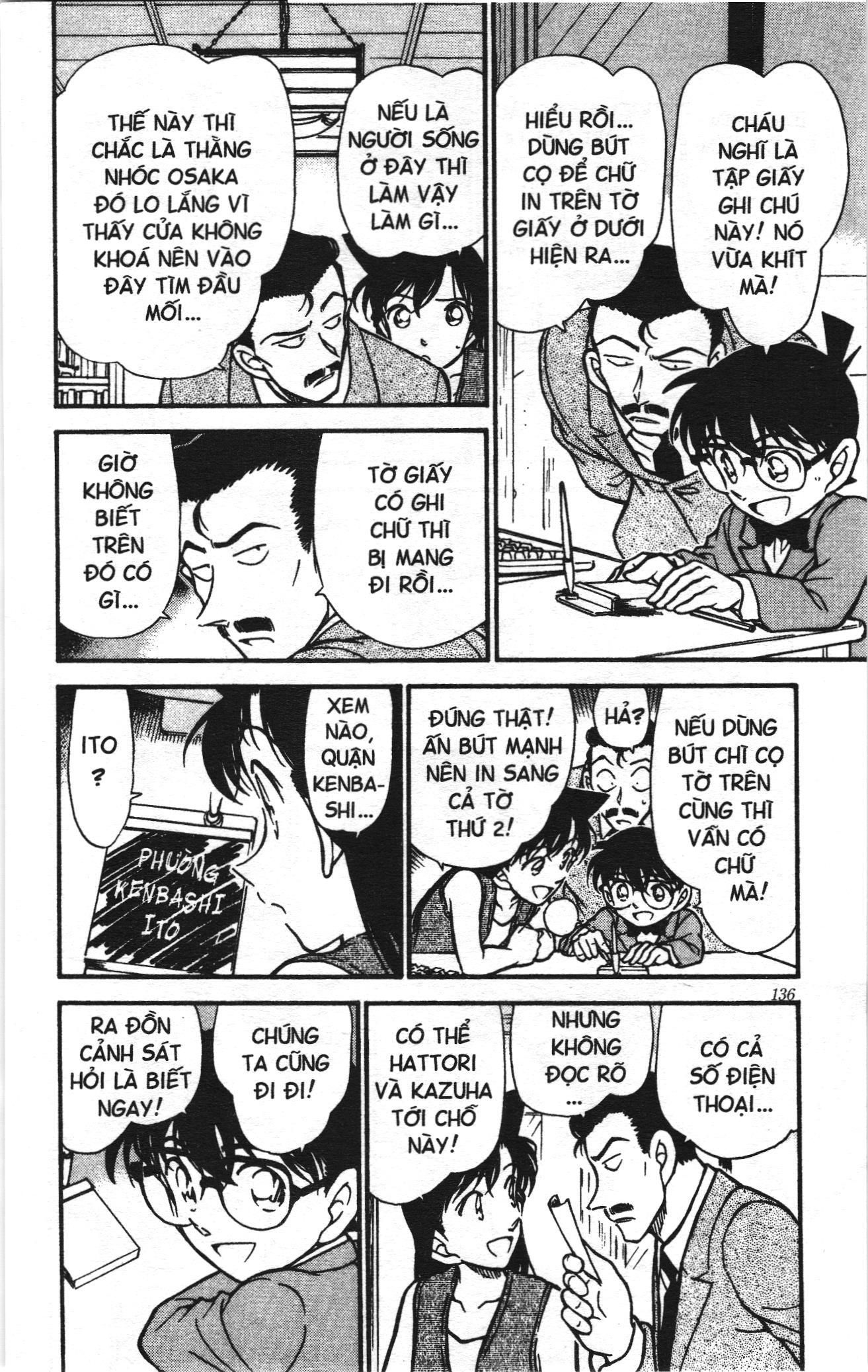 Thám tử lừng danh Conan Loạt truyện tranh: Chapter 399