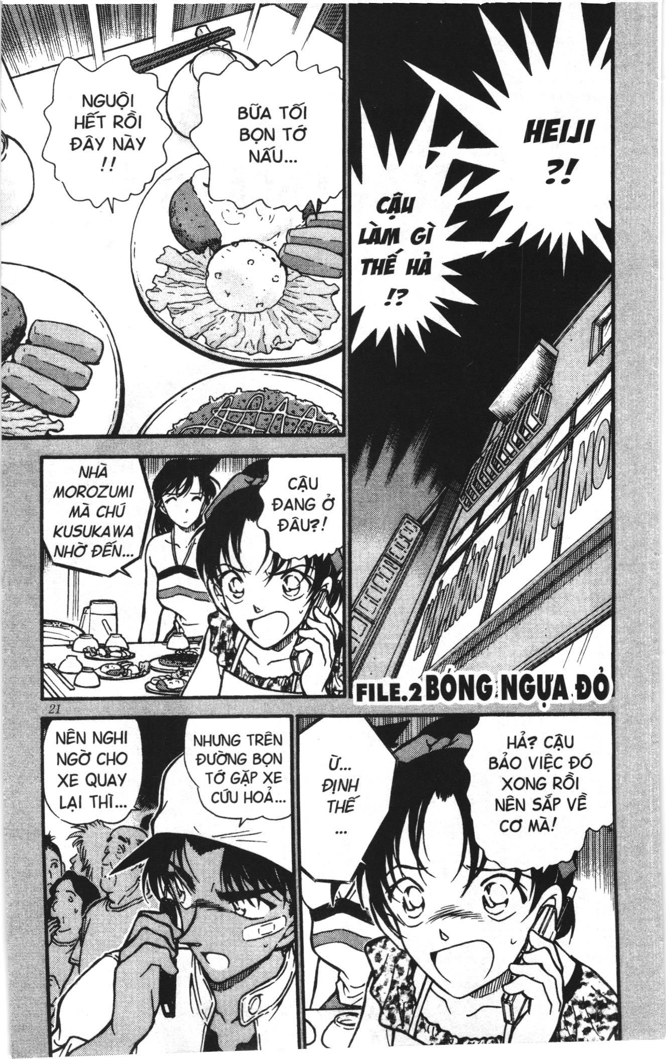 Thám tử lừng danh Conan Loạt truyện tranh: Chapter 402