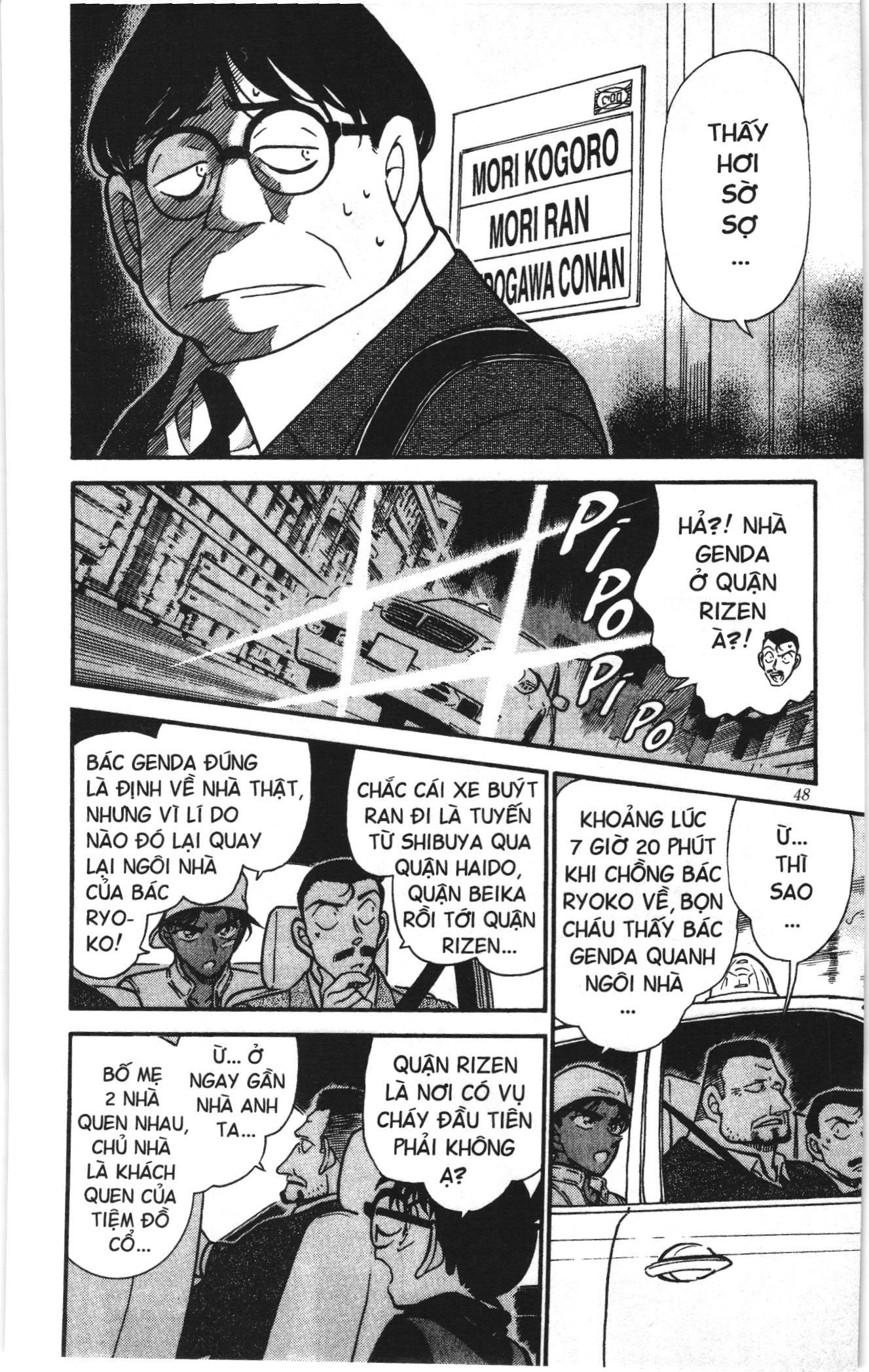 Thám tử lừng danh Conan Loạt truyện tranh: Chapter 404