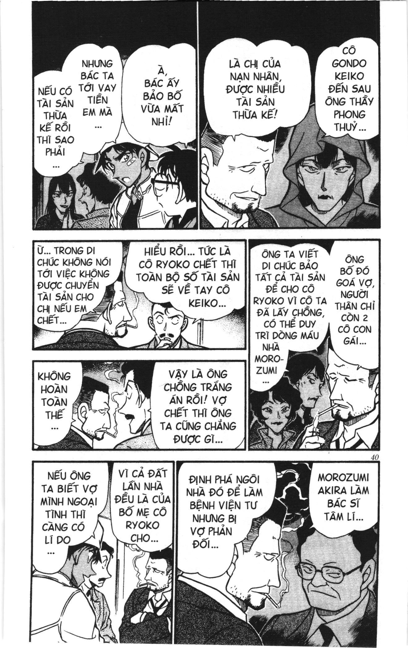 Thám tử lừng danh Conan Loạt truyện tranh: Chapter 404