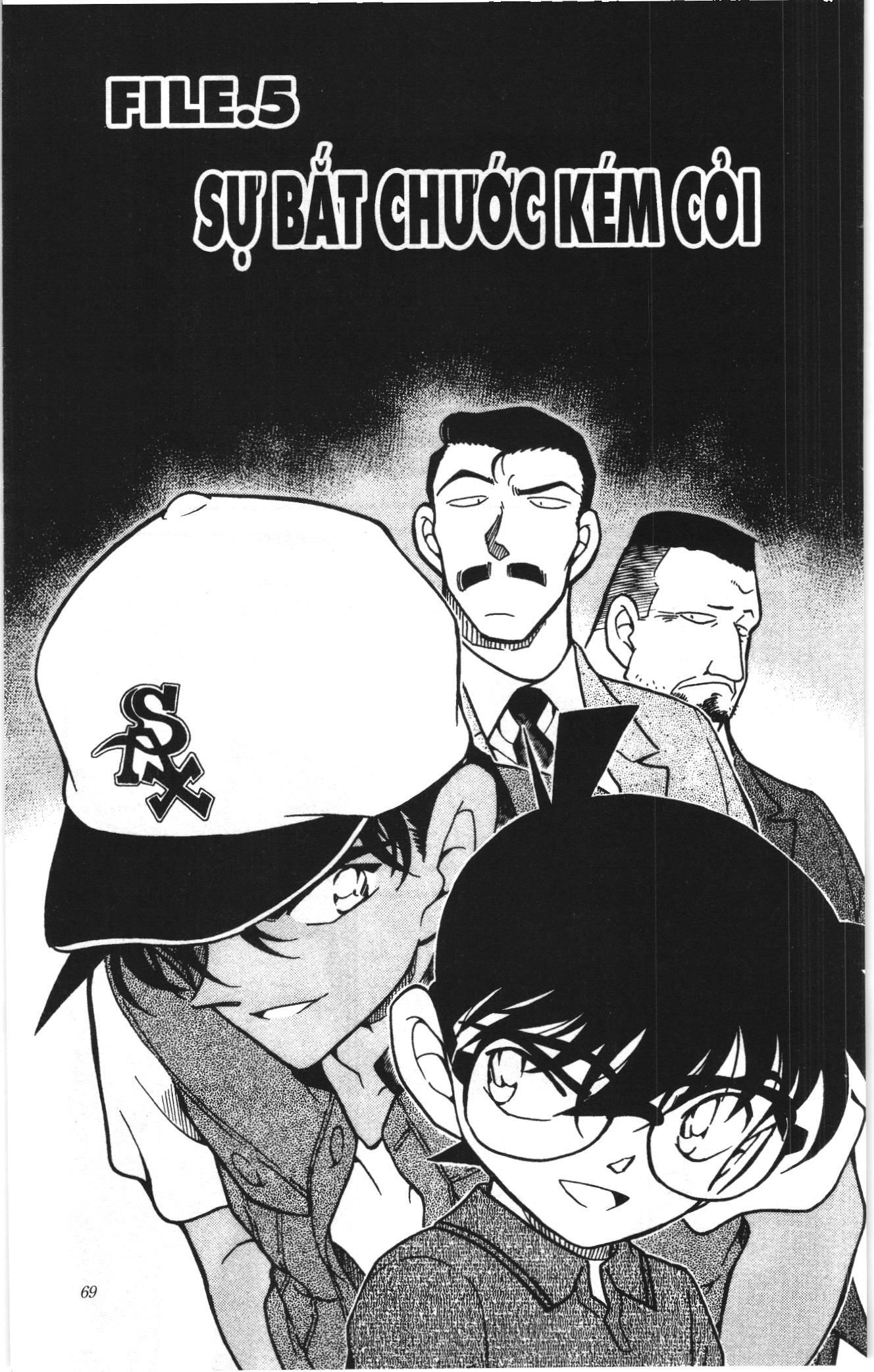 Thám tử lừng danh Conan Loạt truyện tranh: Chapter 406