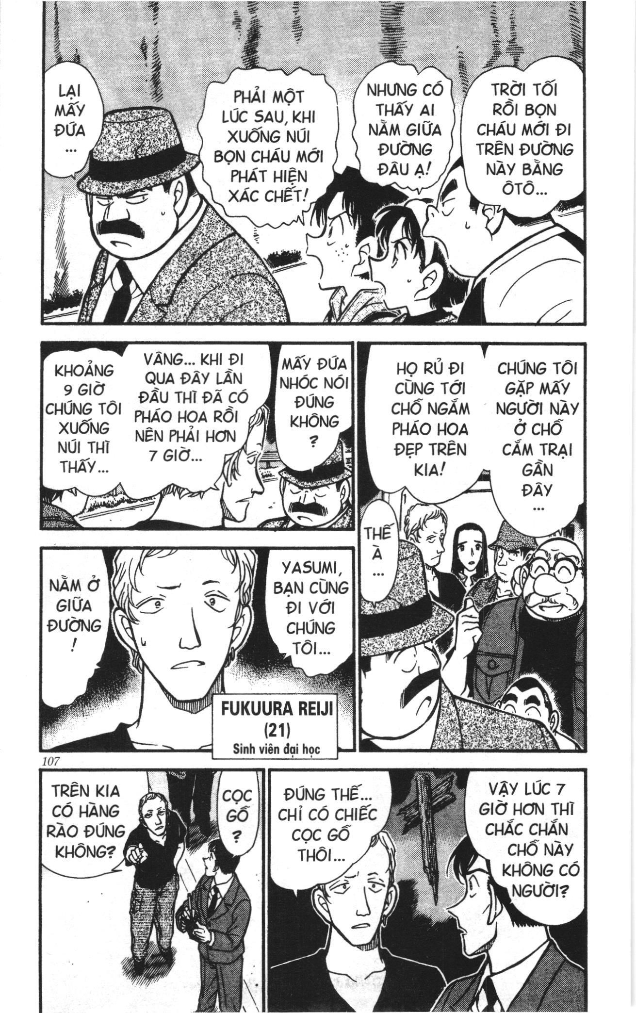 Thám tử lừng danh Conan Loạt truyện tranh: Chapter 408