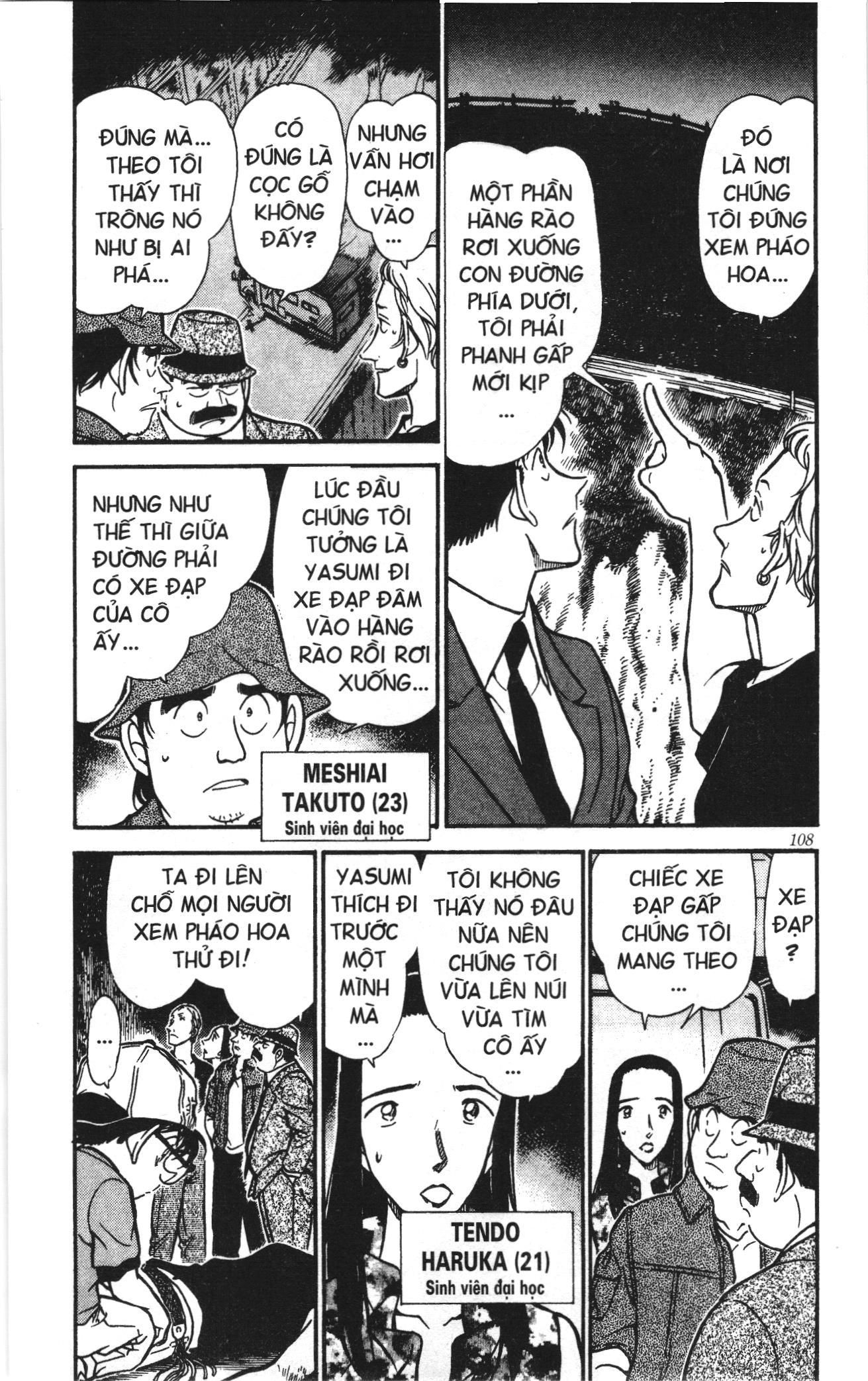 Thám tử lừng danh Conan Loạt truyện tranh: Chapter 408