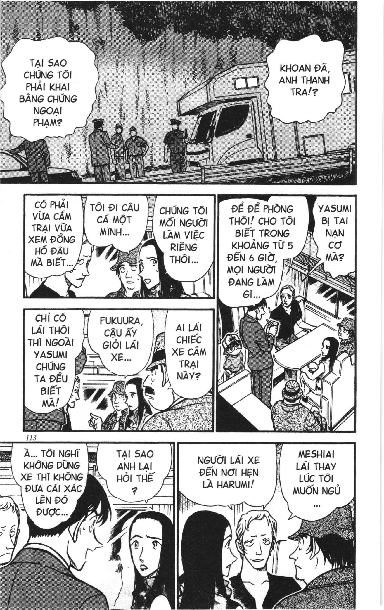 Thám tử lừng danh Conan Loạt truyện tranh: Chapter 408