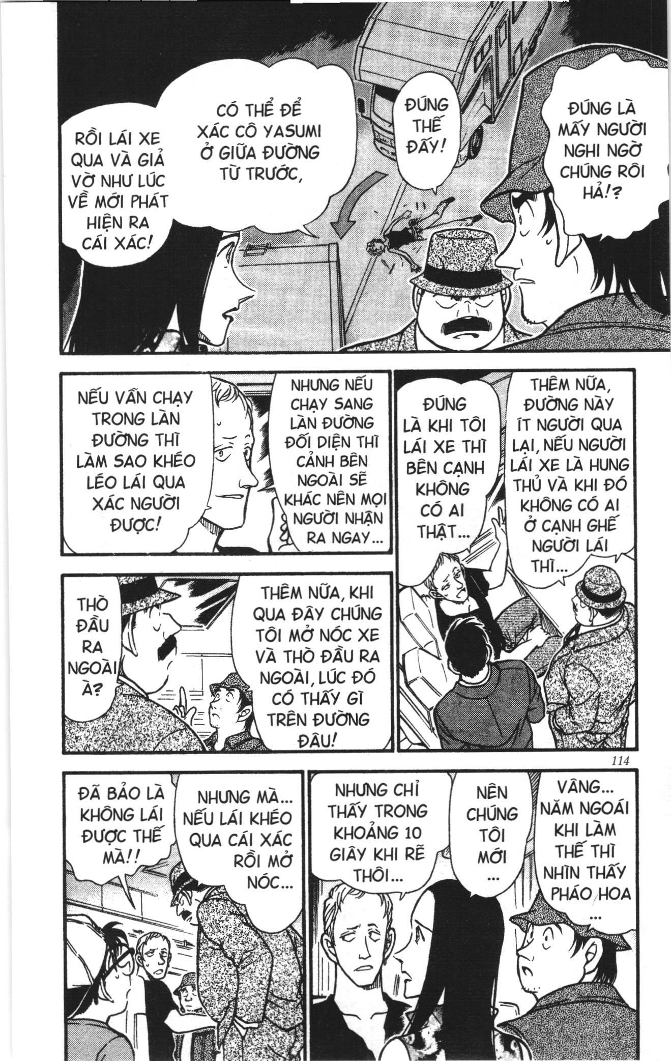 Thám tử lừng danh Conan Loạt truyện tranh: Chapter 408