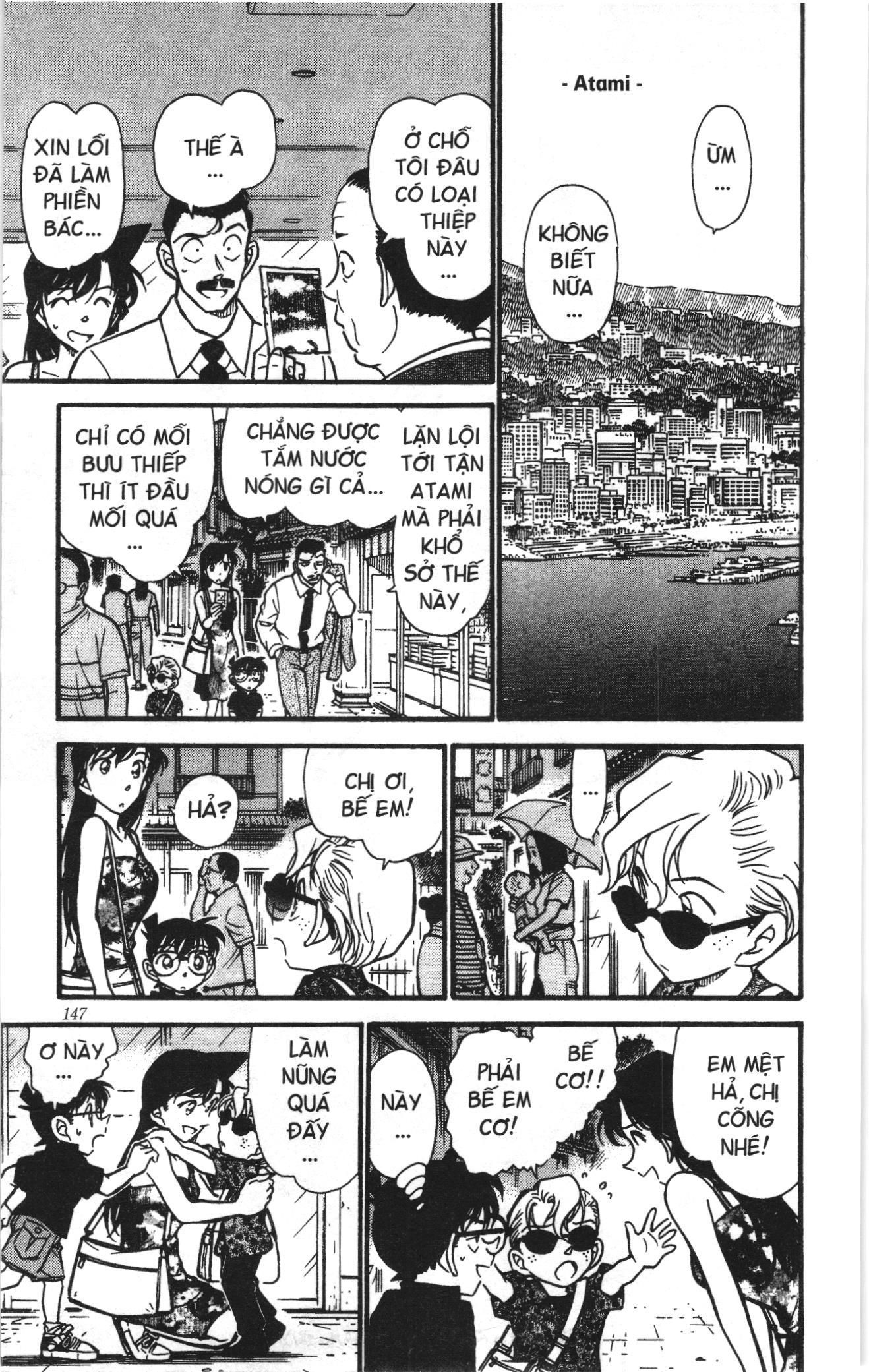 Thám tử lừng danh Conan Loạt truyện tranh: Chapter 410