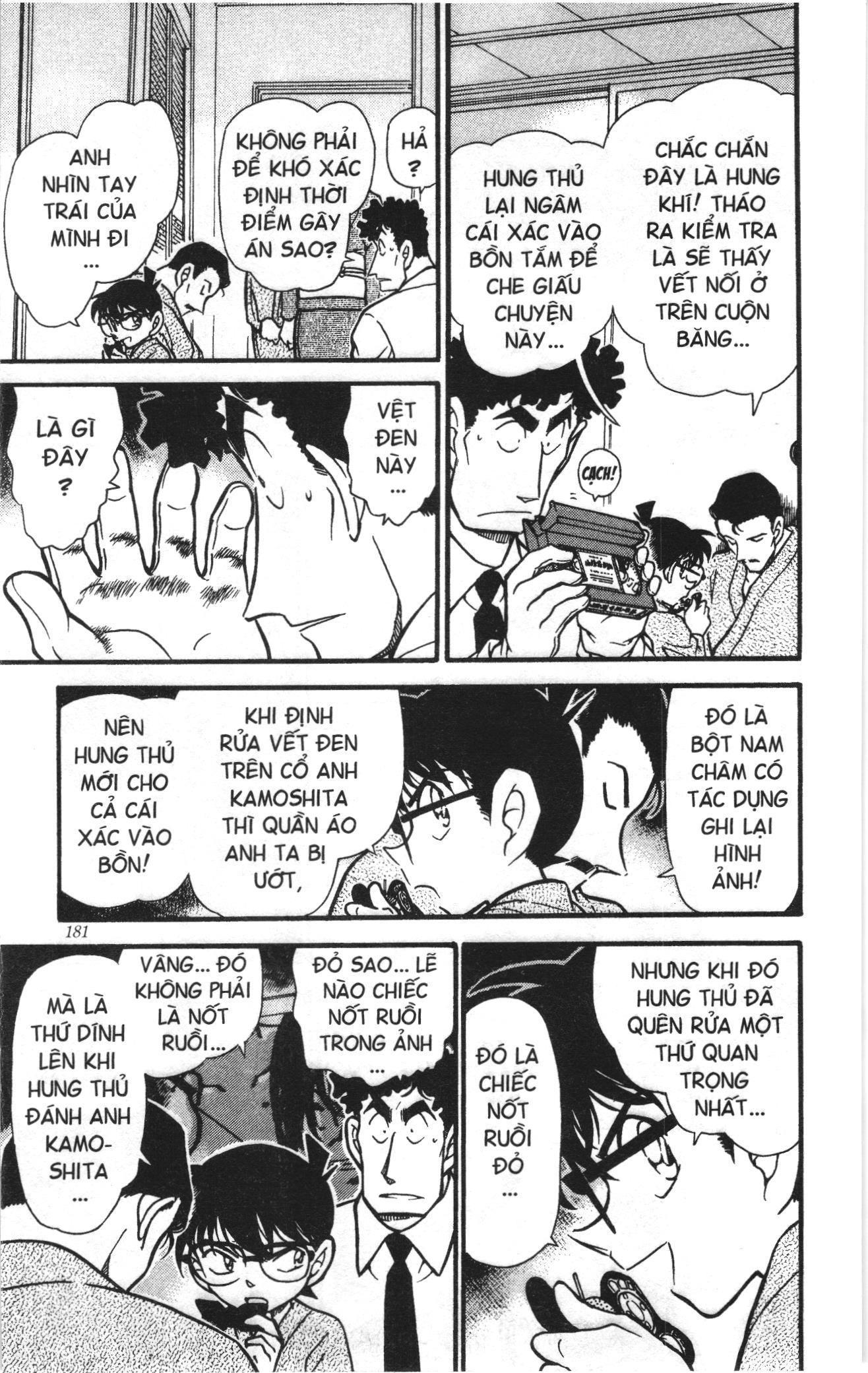 Thám tử lừng danh Conan Loạt truyện tranh: Chapter 412