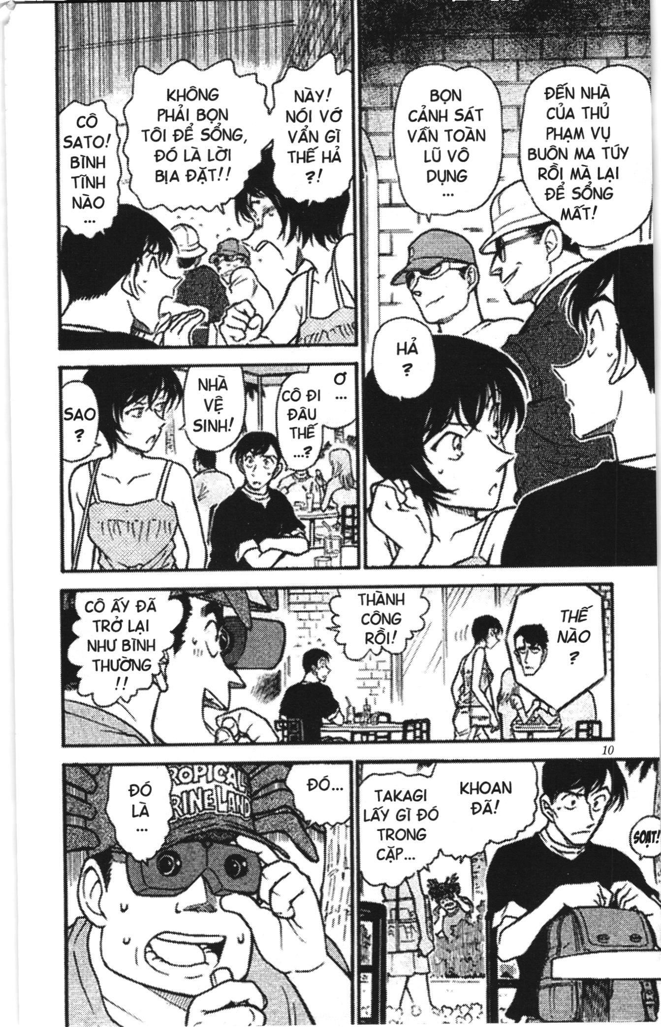 Thám tử lừng danh Conan Loạt truyện tranh: Chapter 413