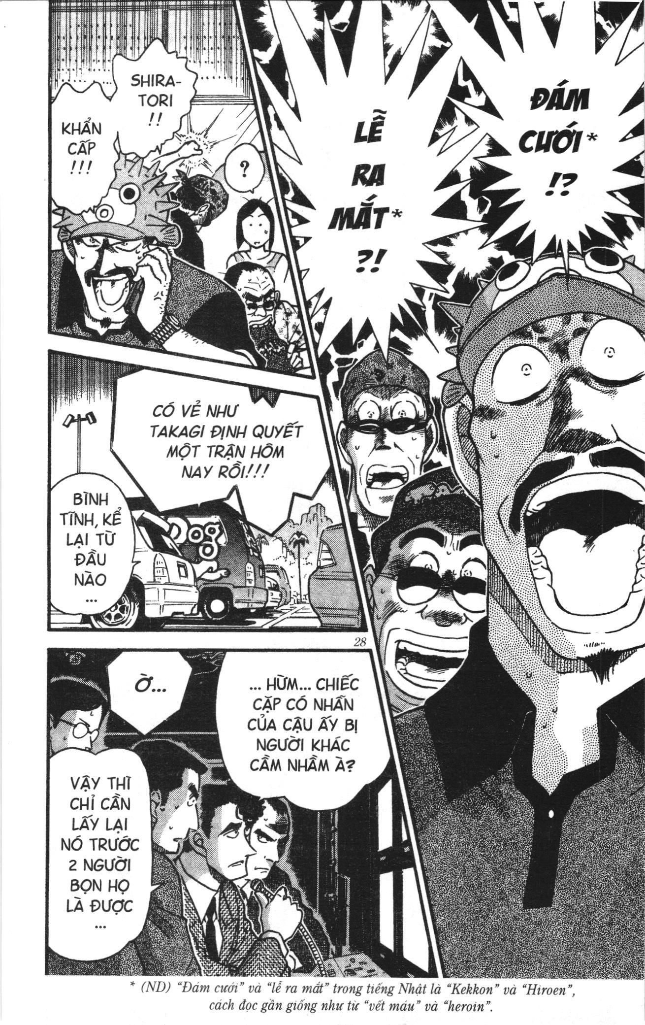 Thám tử lừng danh Conan Loạt truyện tranh: Chapter 414