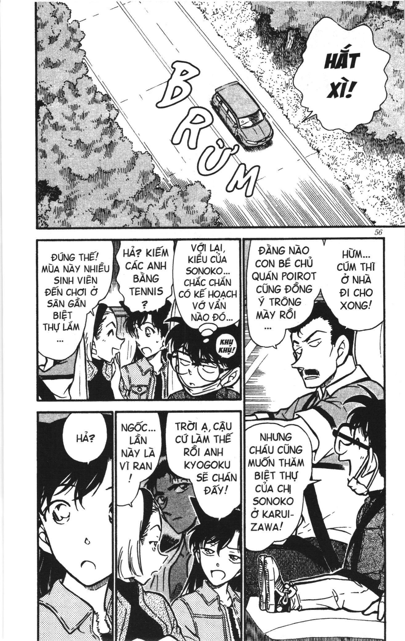 Thám tử lừng danh Conan Loạt truyện tranh: Chapter 416
