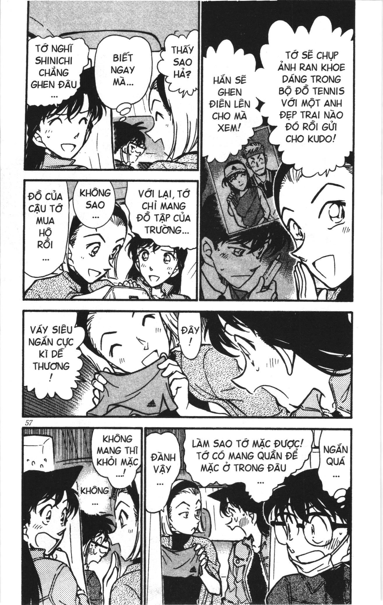 Thám tử lừng danh Conan Loạt truyện tranh: Chapter 416
