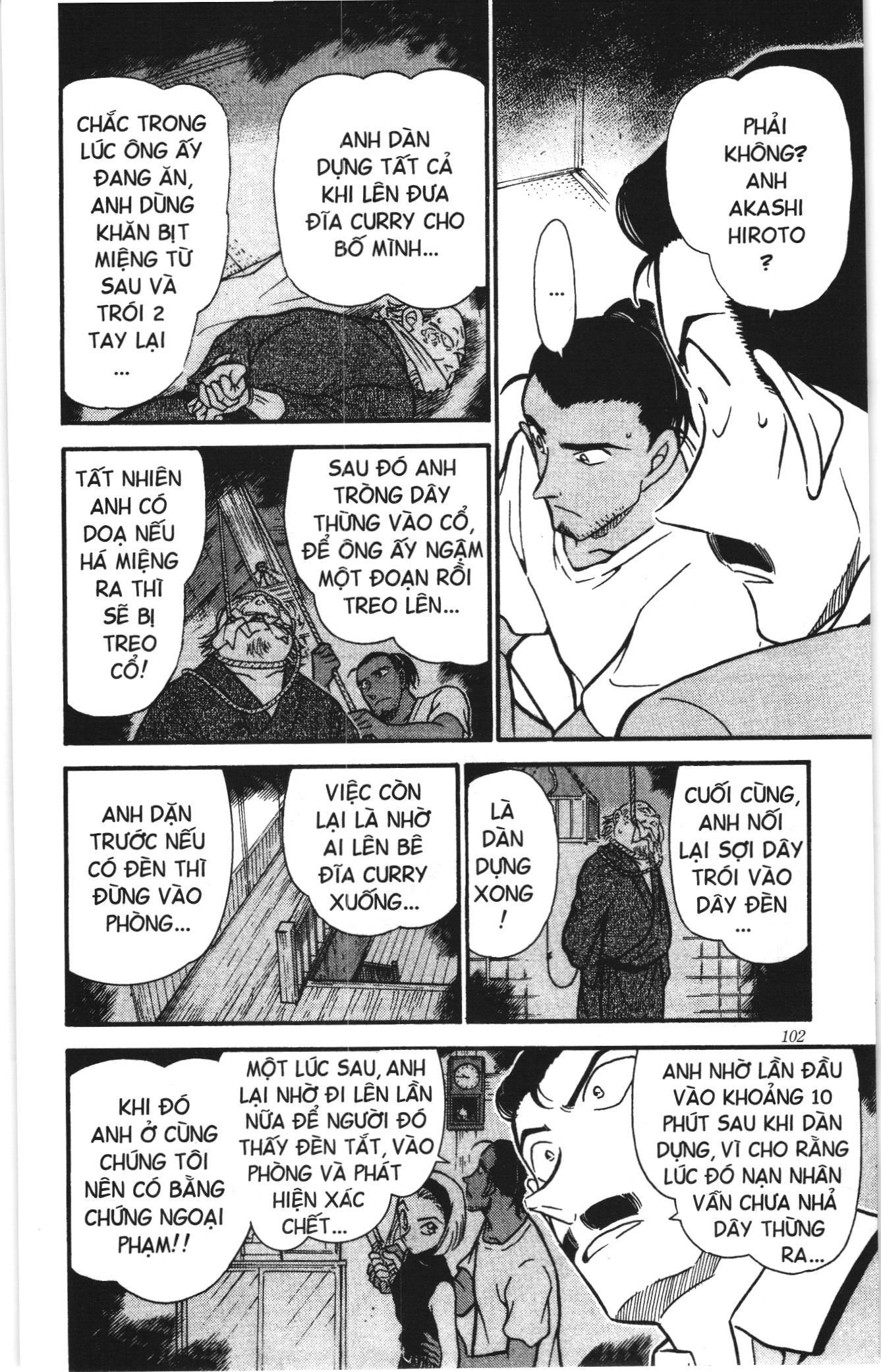 Thám tử lừng danh Conan Loạt truyện tranh: Chapter 418