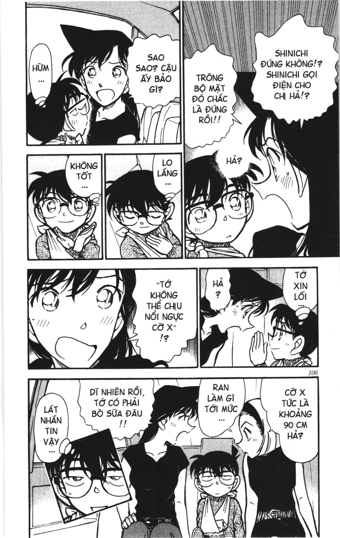 Thám tử lừng danh Conan Loạt truyện tranh: Chapter 418