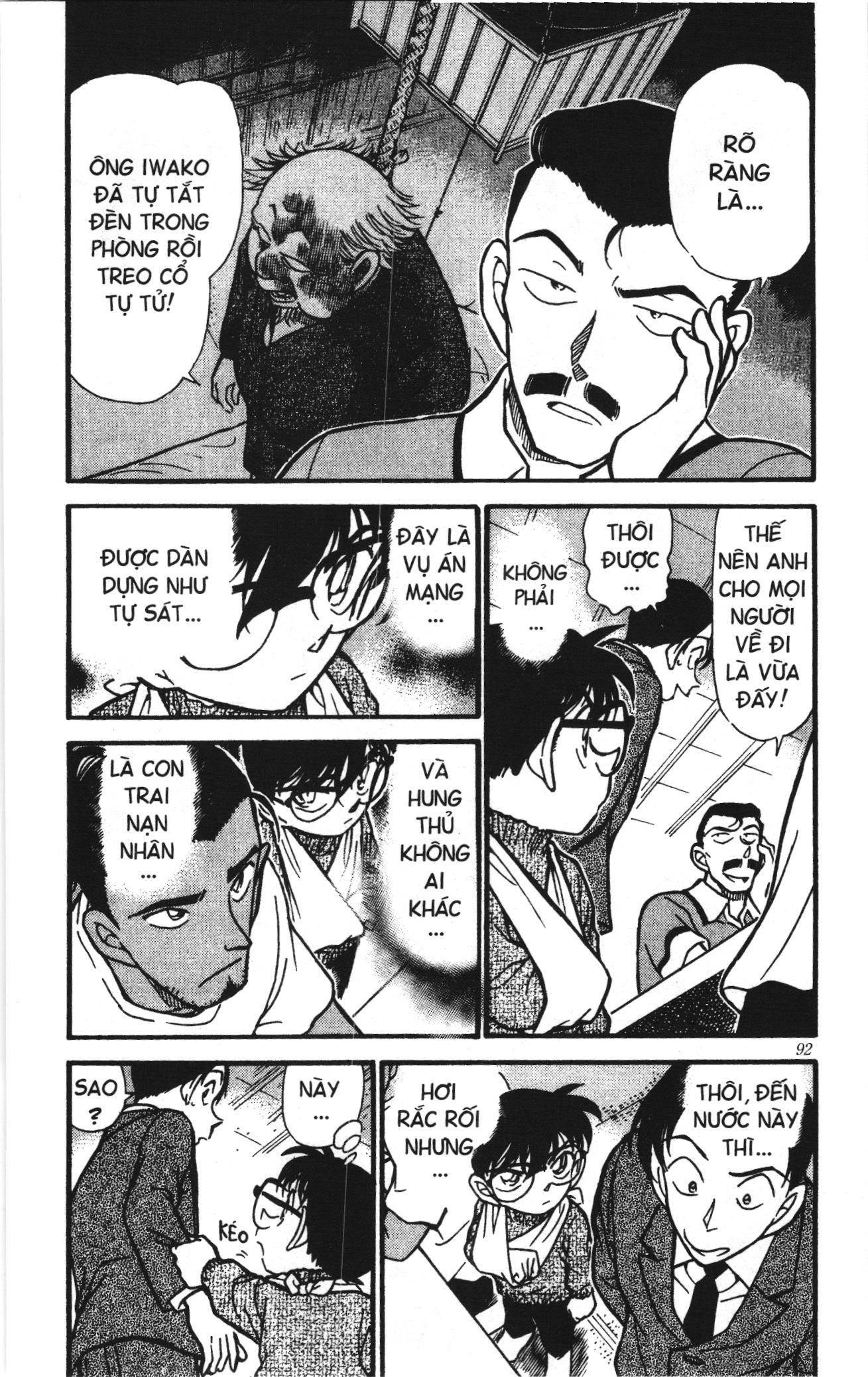 Thám tử lừng danh Conan Loạt truyện tranh: Chapter 418