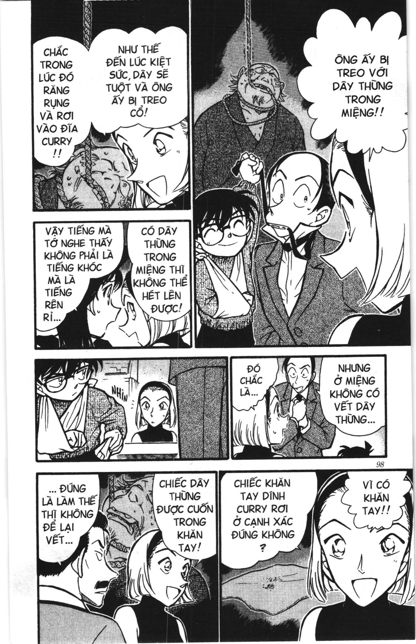 Thám tử lừng danh Conan Loạt truyện tranh: Chapter 418